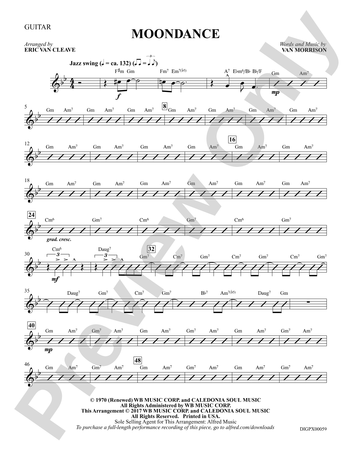 Moondance: Guitar