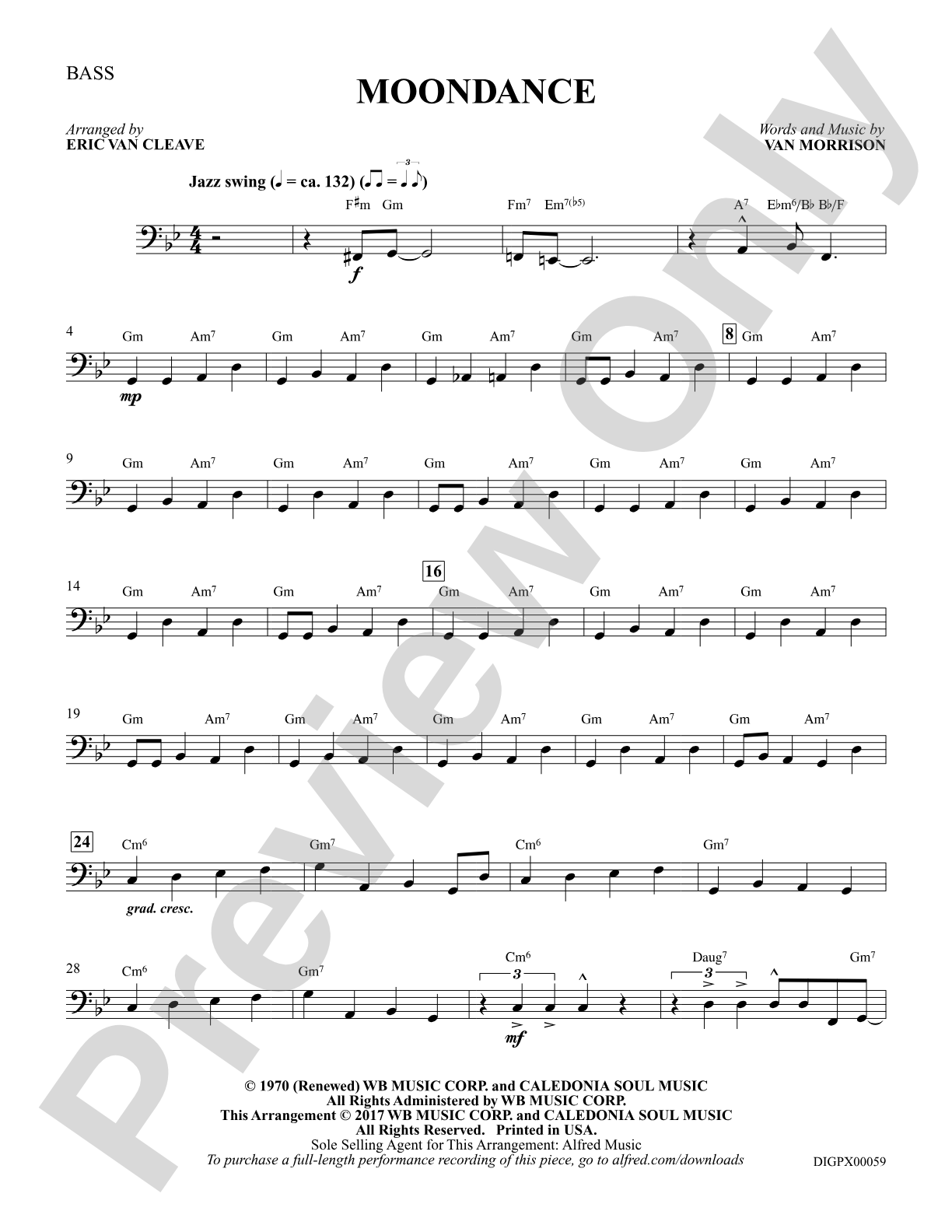 Moondance: String Bass