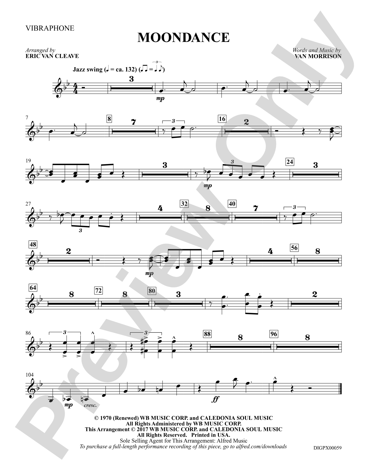 Moondance: Vibraphone