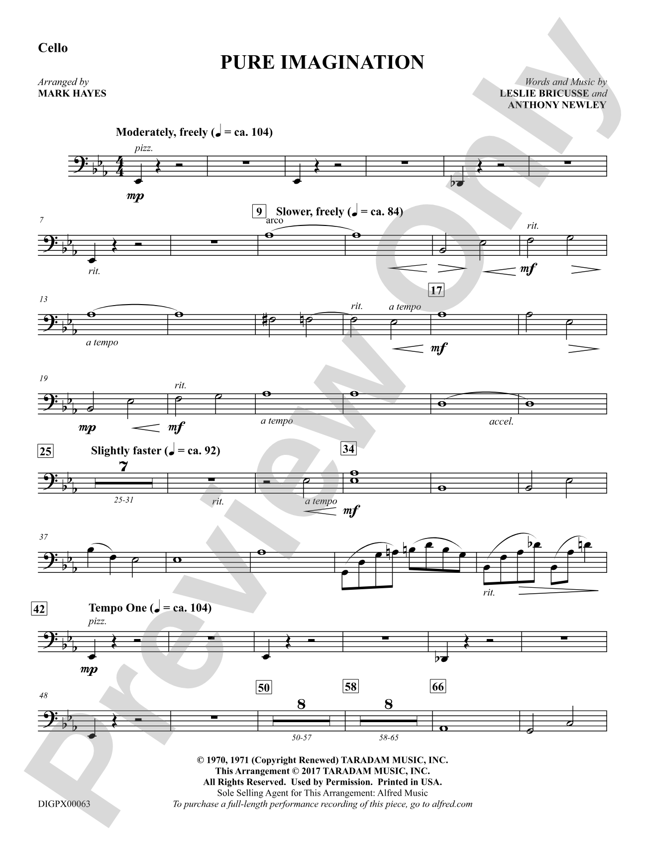 Pure Imagination: Cello