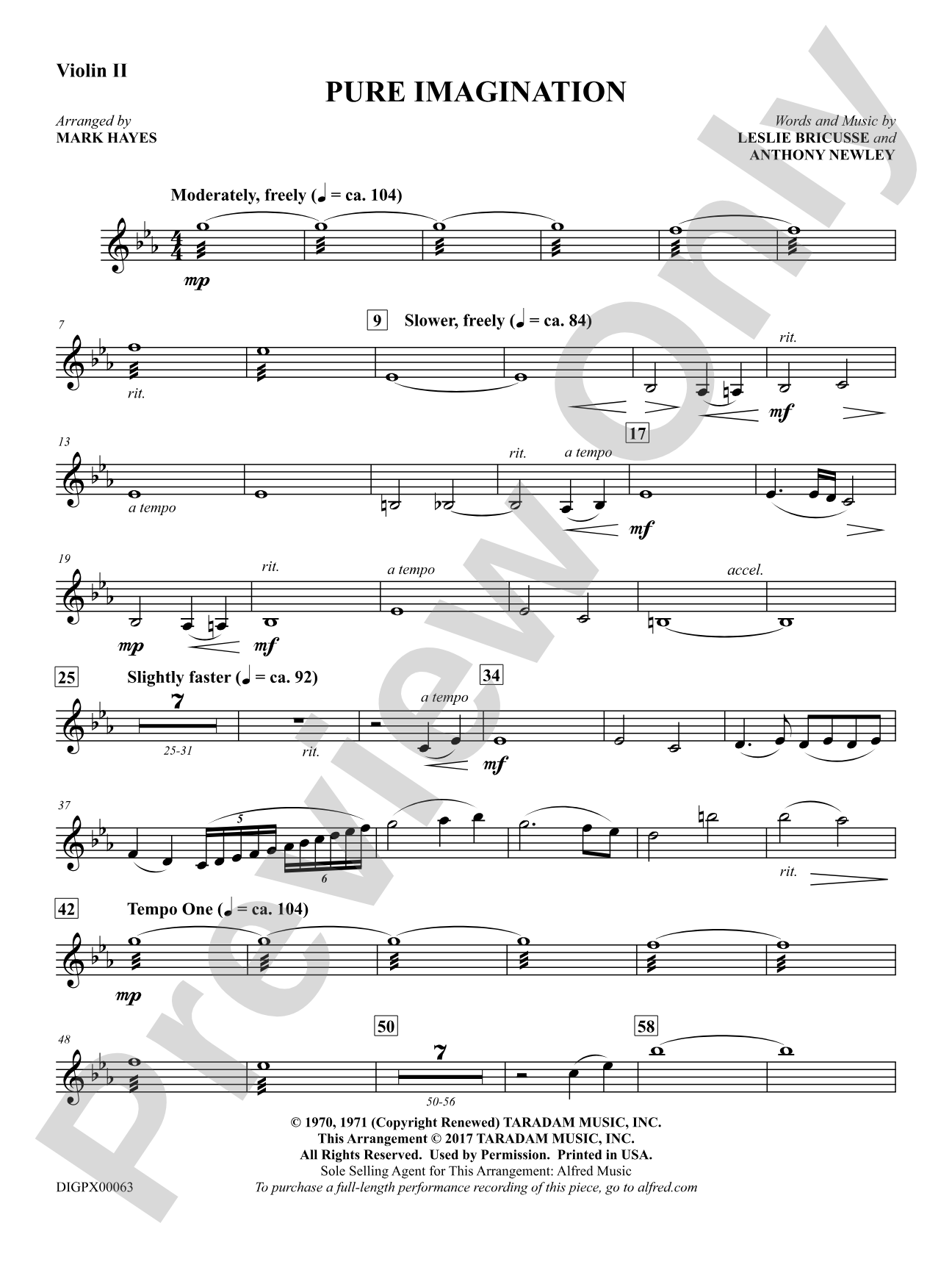 Pure Imagination: 2nd Violin
