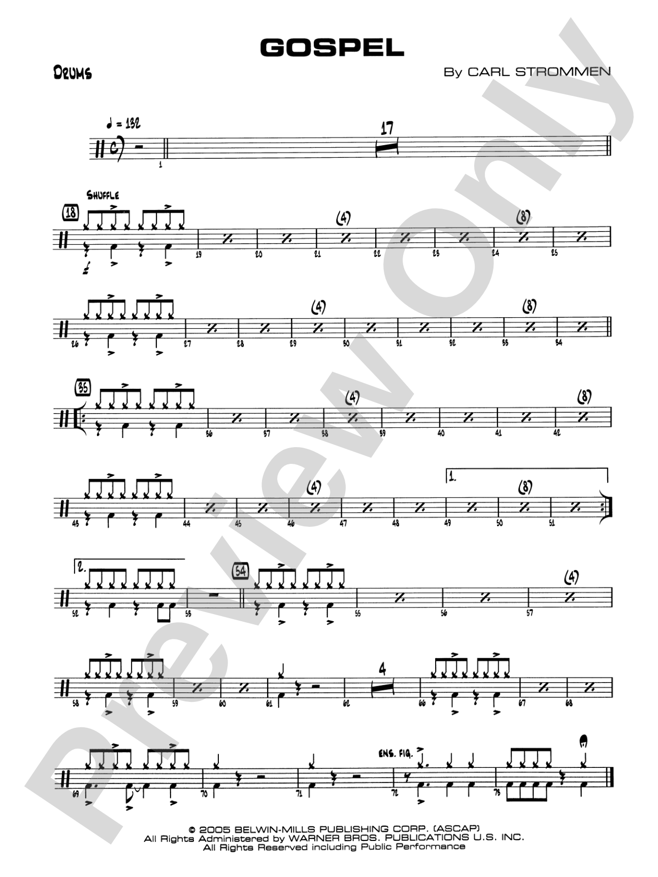 Gospel: Drums