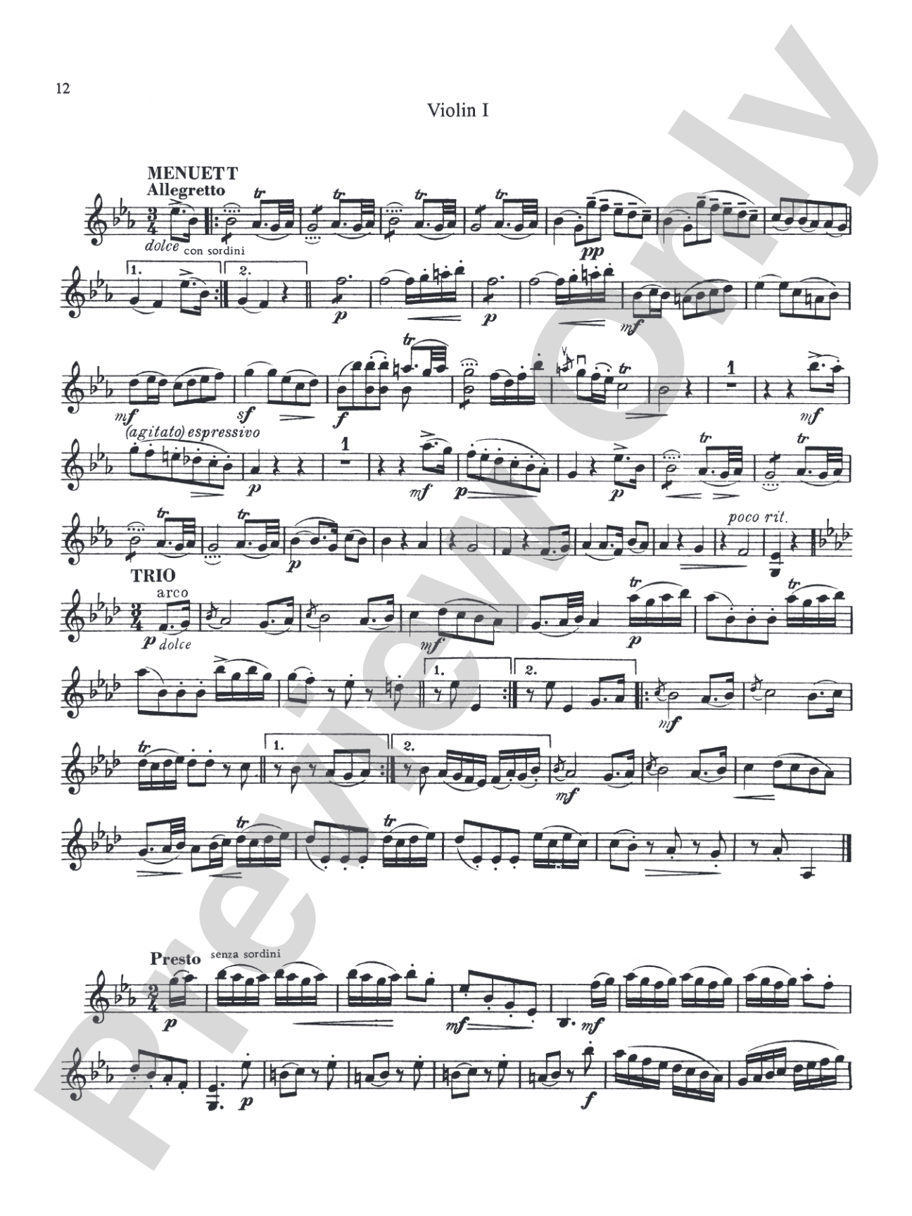 Three Quintets: String Quintet Book