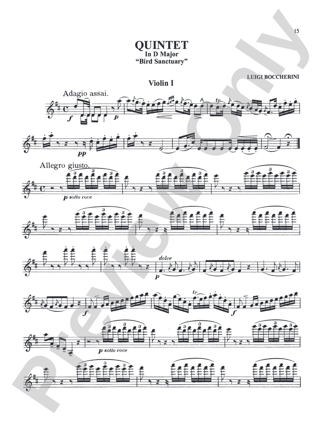 Three Quintets: String Quintet Book
