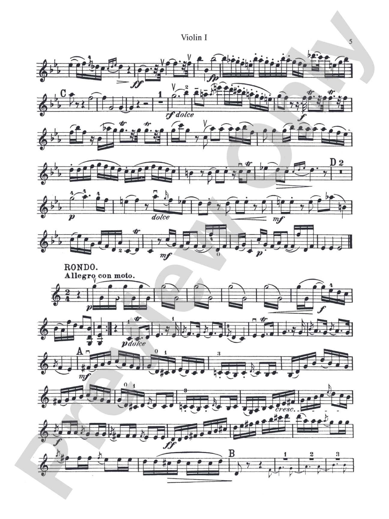 Three Quintets: String Quintet Book