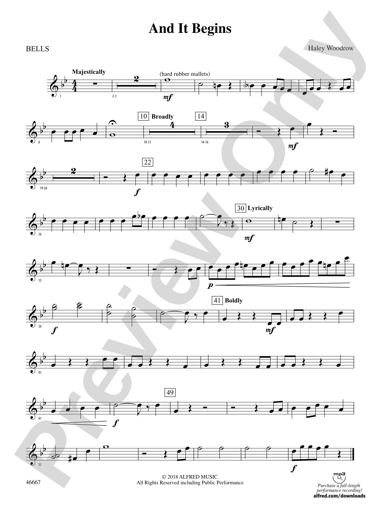 And It Begins: Bells