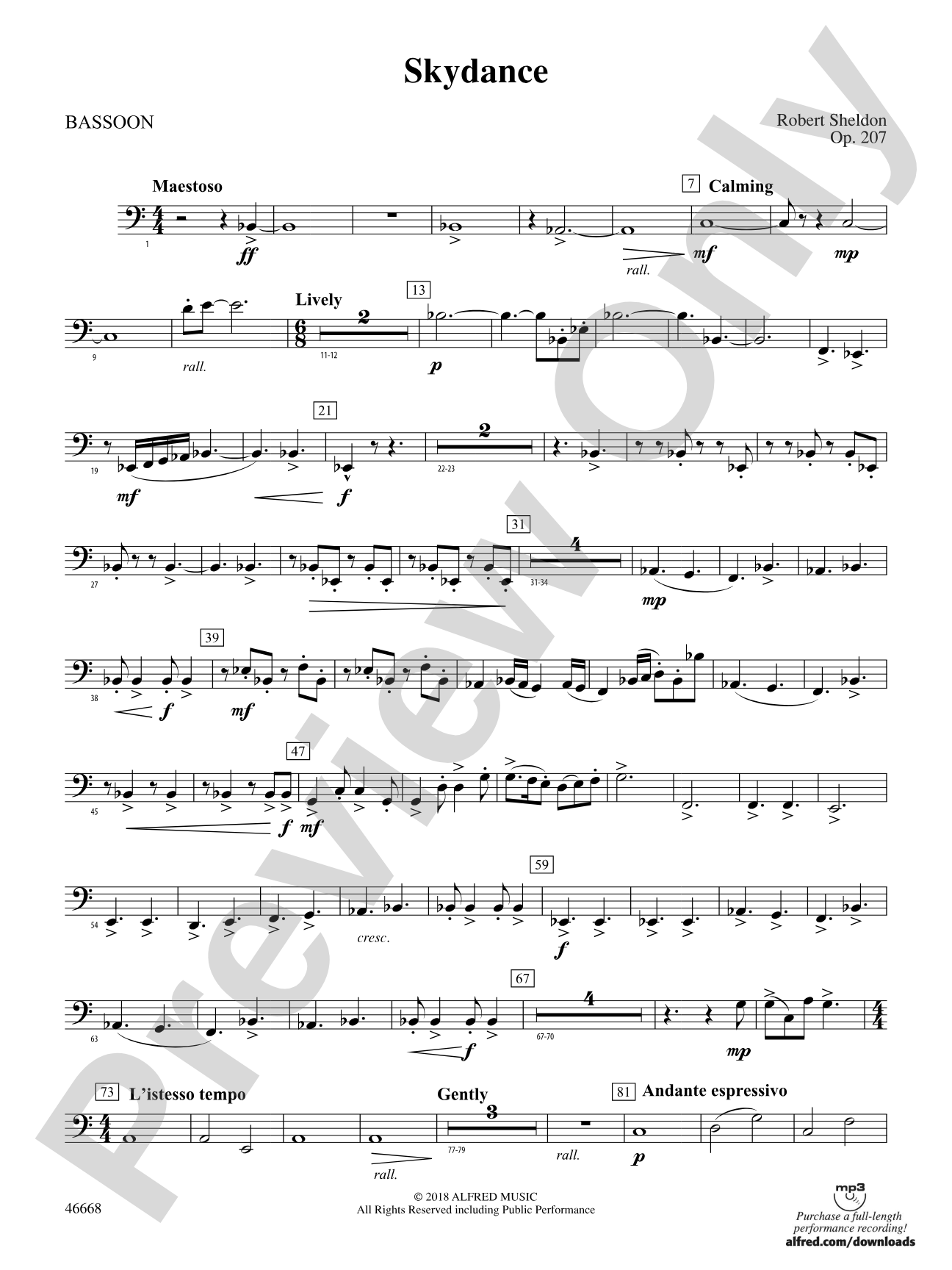 Skydance: Bassoon
