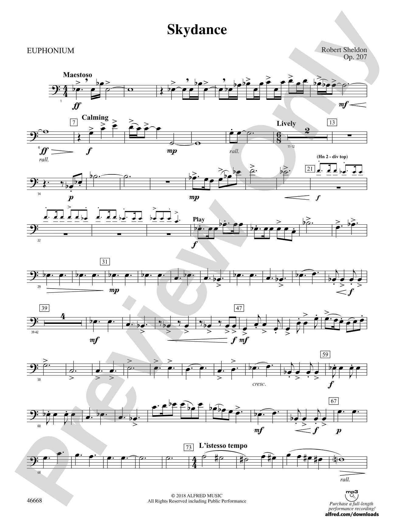Skydance: Baritone B.C.