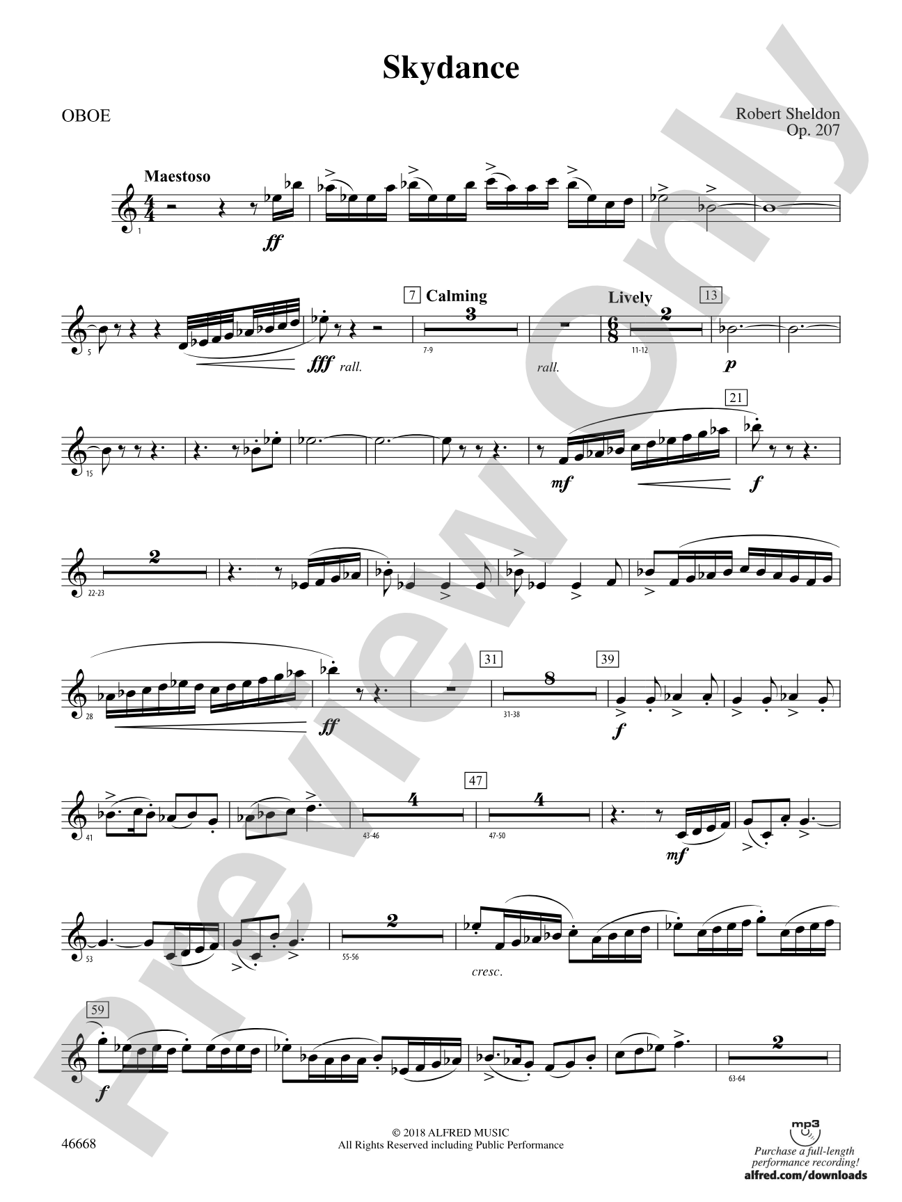 Skydance: Oboe