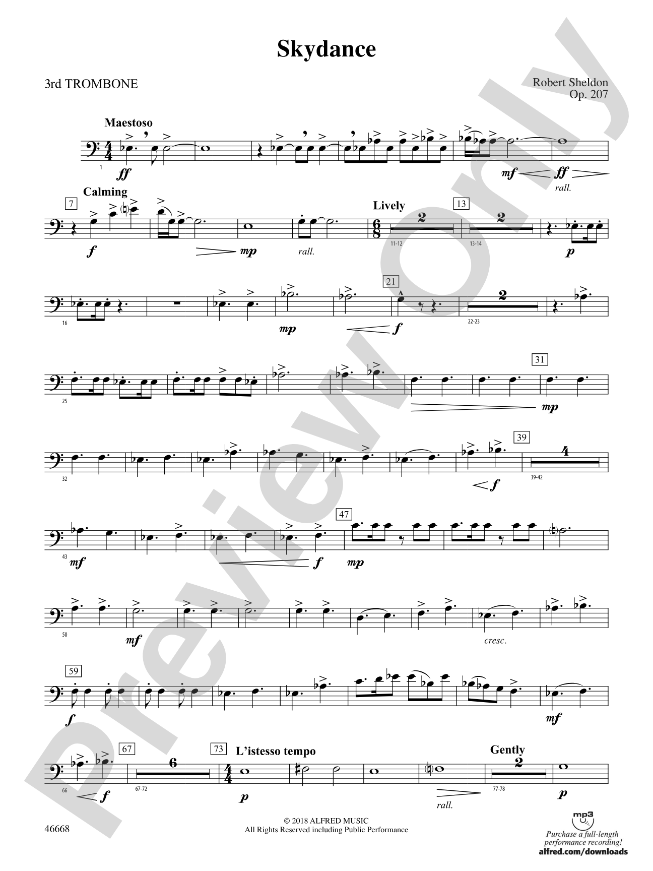 Skydance: 3rd Trombone