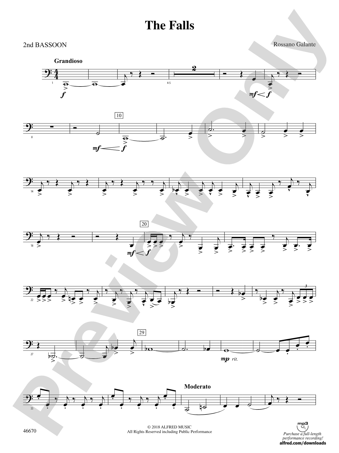 The Falls: 2nd Bassoon