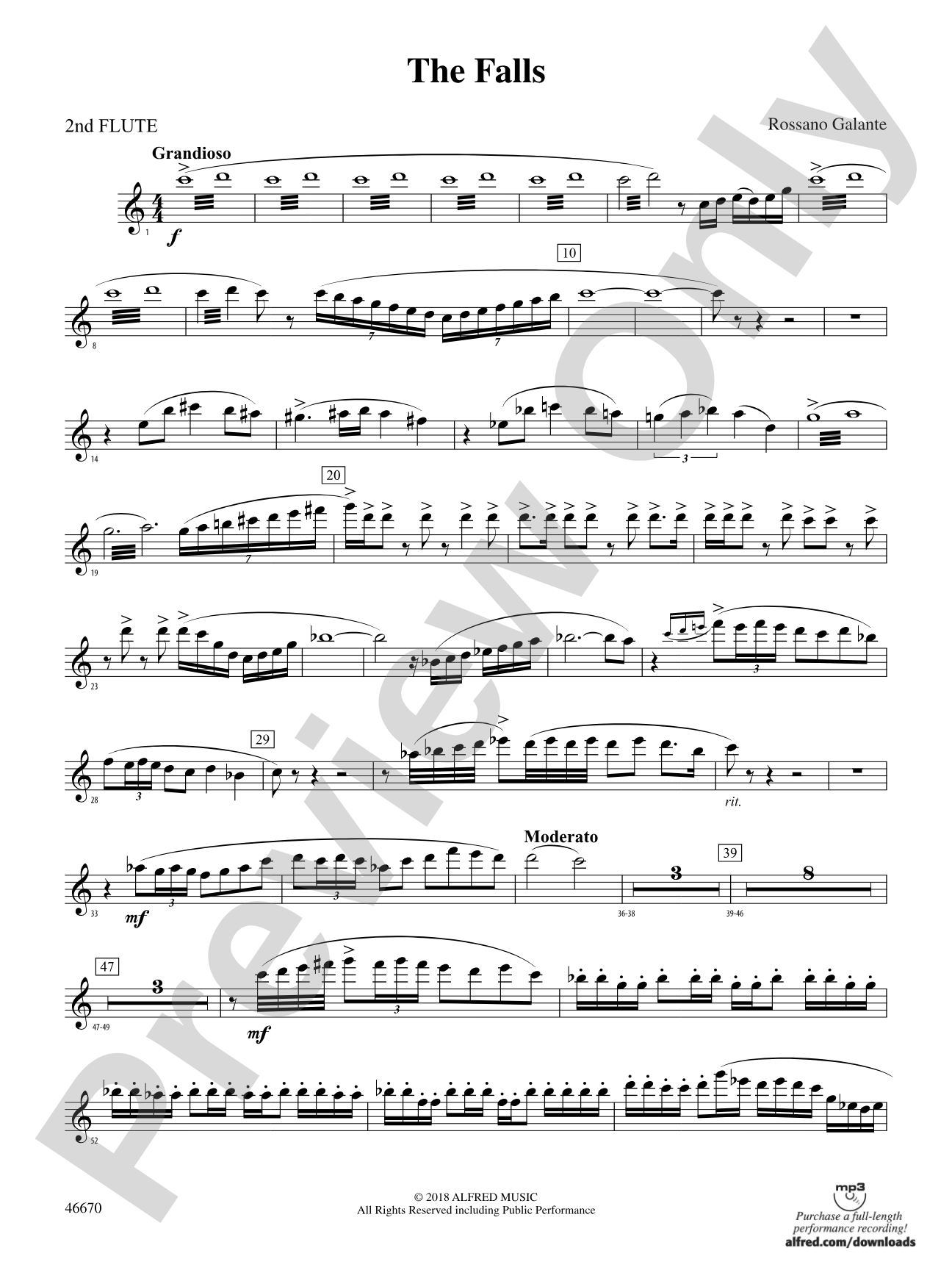 The Falls: 2nd Flute