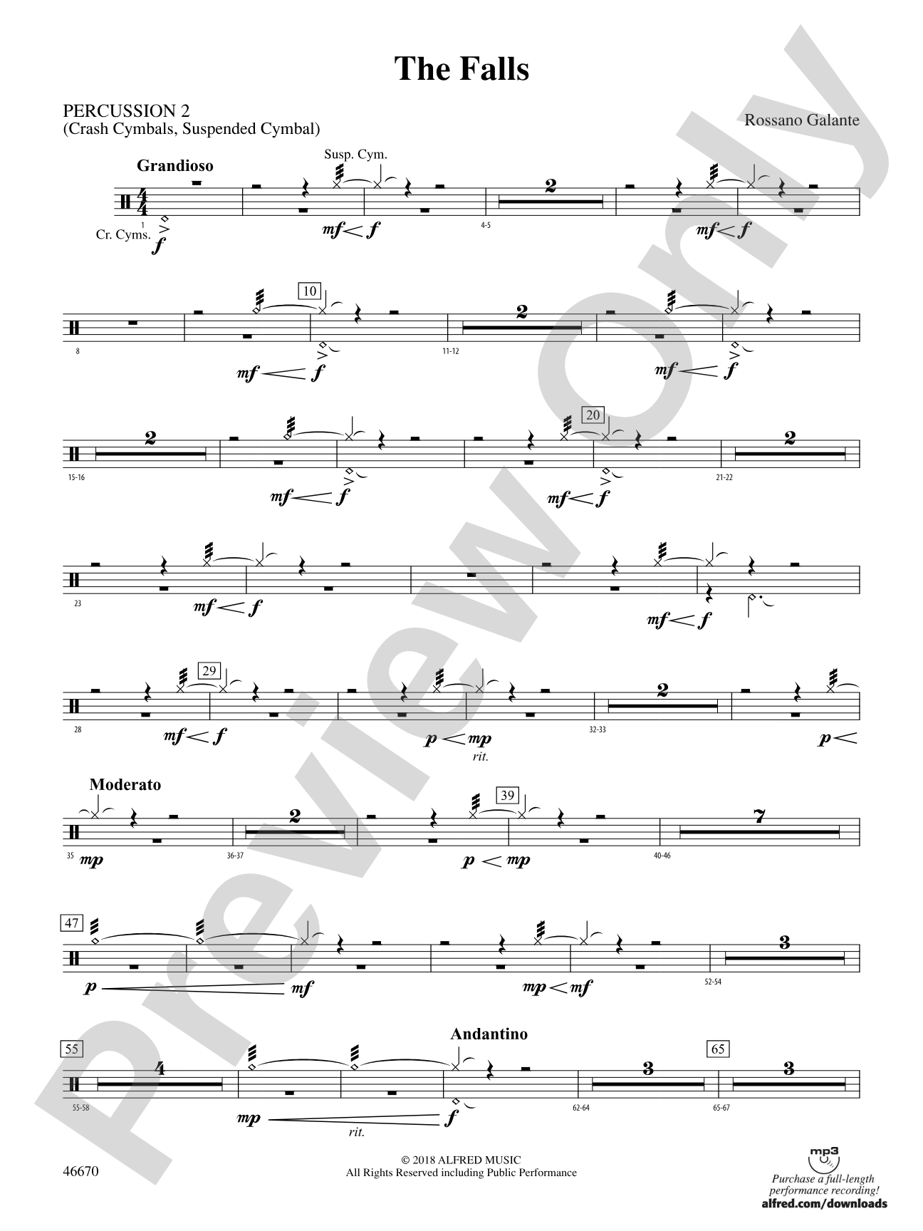 The Falls: 2nd Percussion