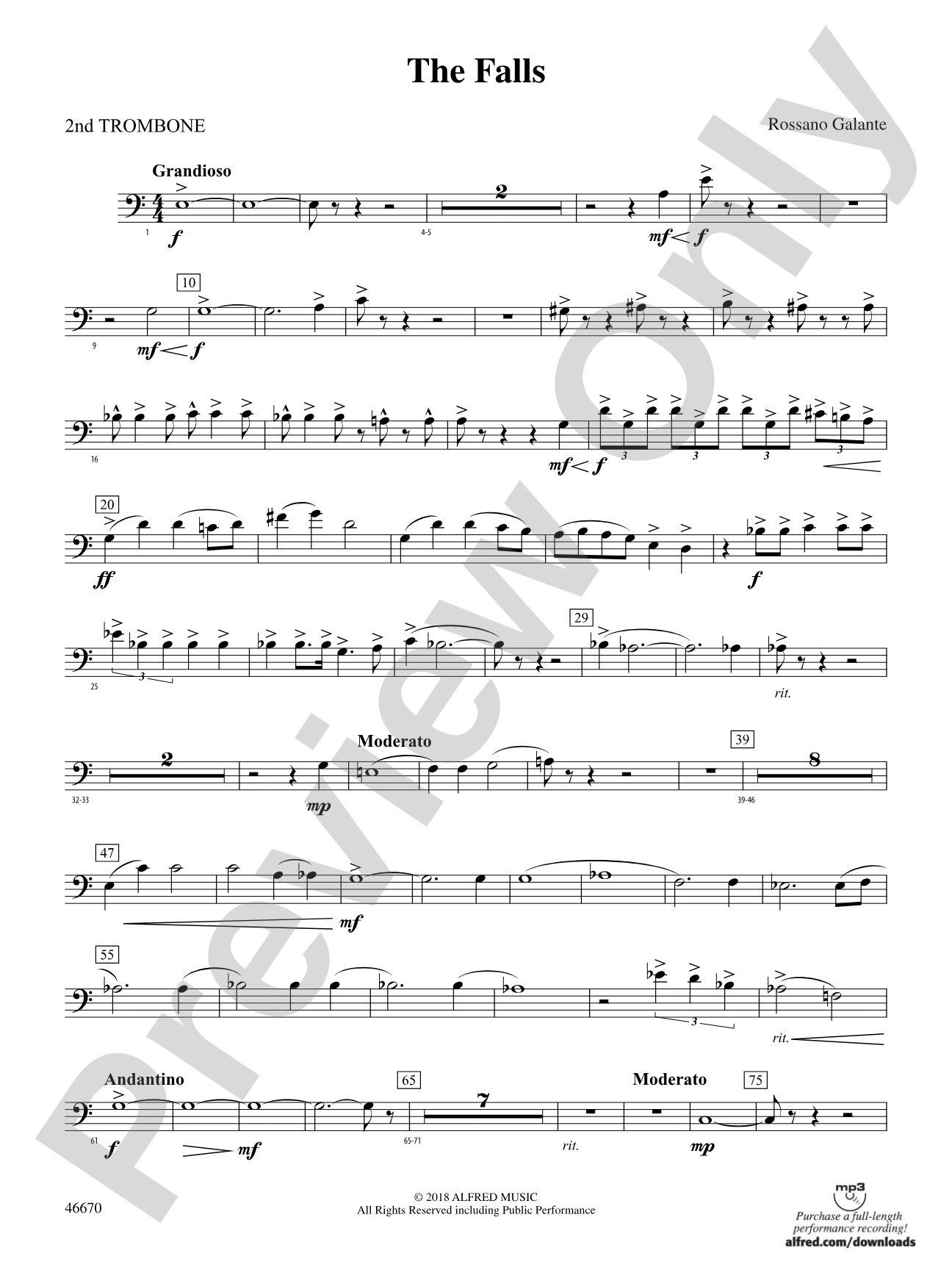 The Falls: 2nd Trombone