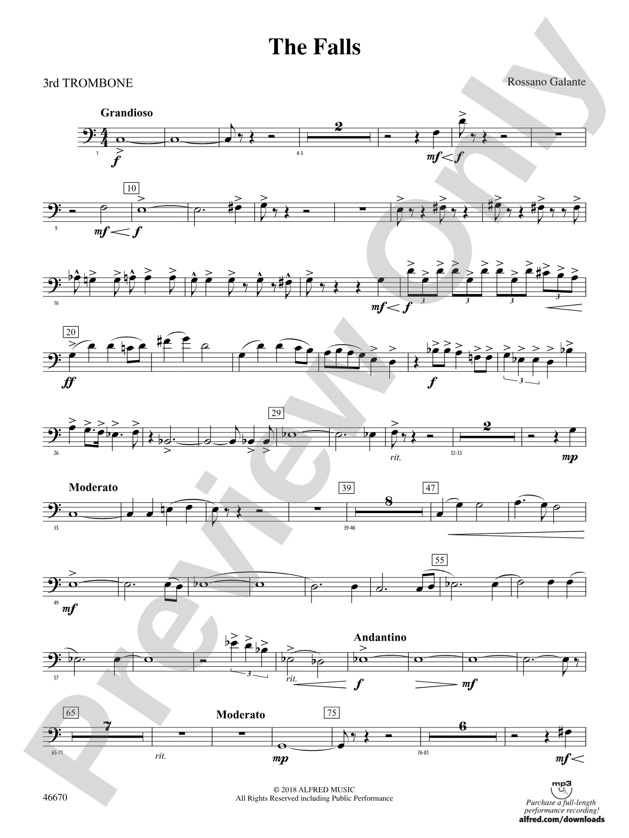 The Falls: 3rd Trombone