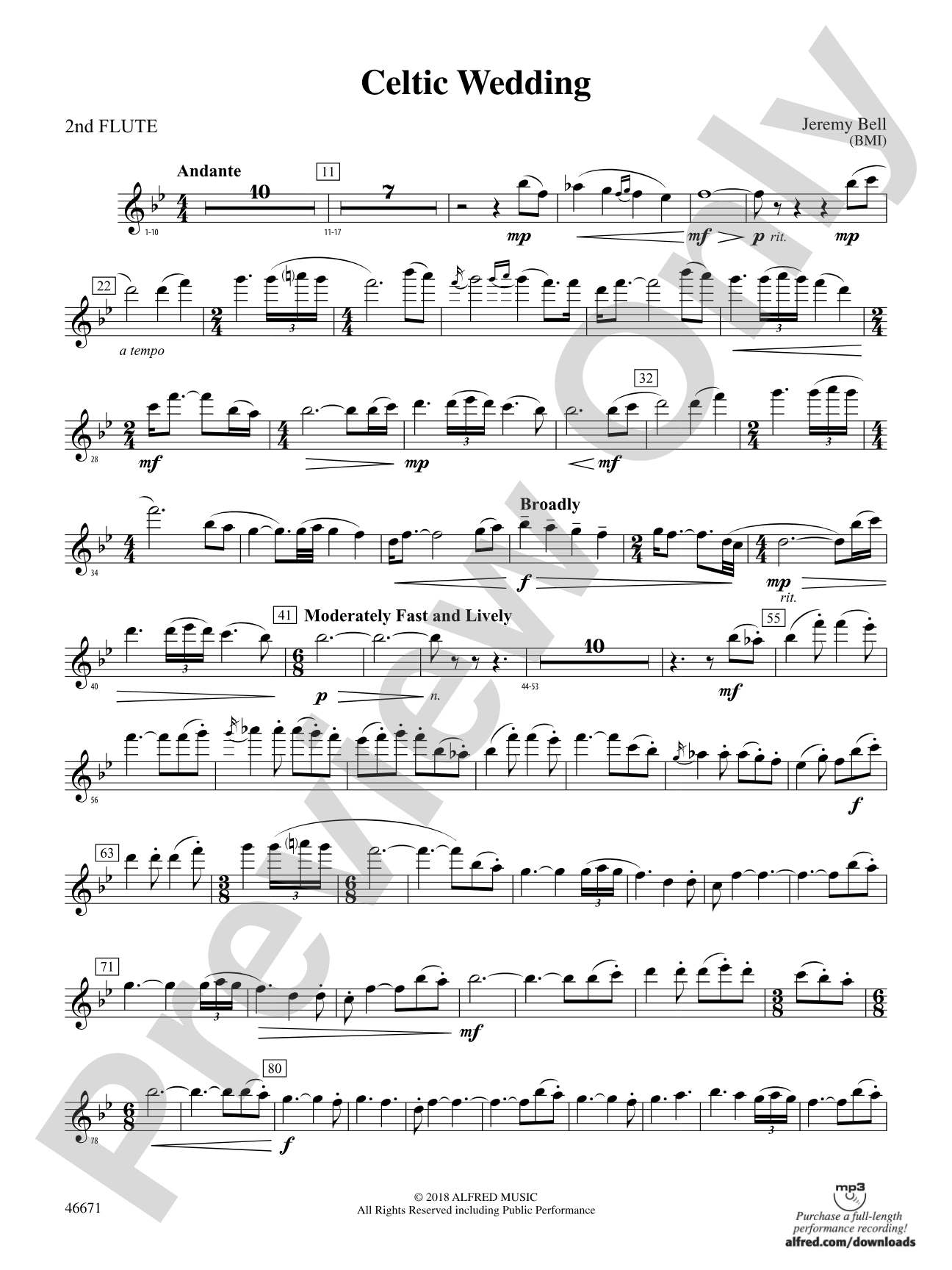 Celtic Wedding: 2nd Flute