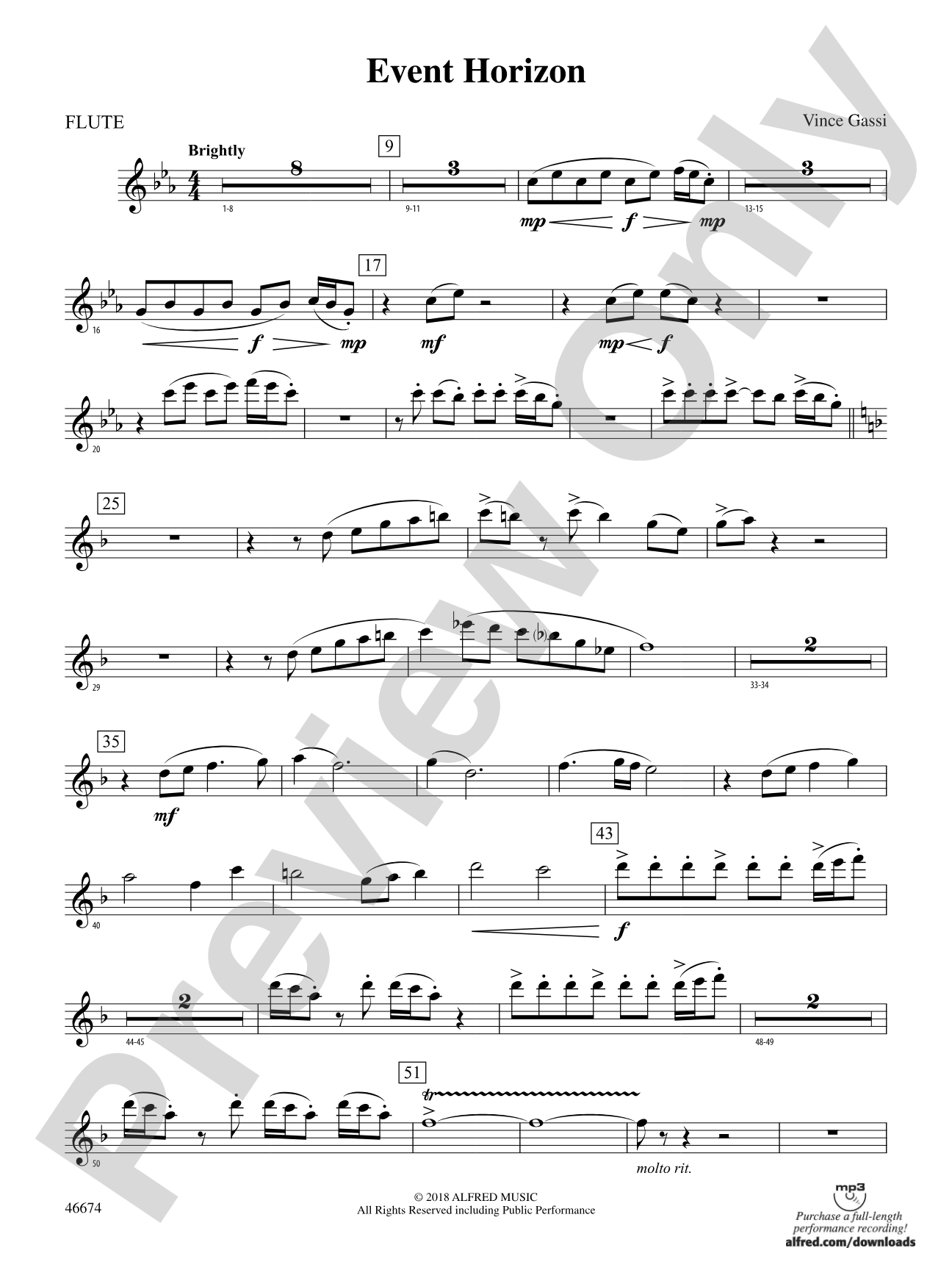 Event Horizon: Flute