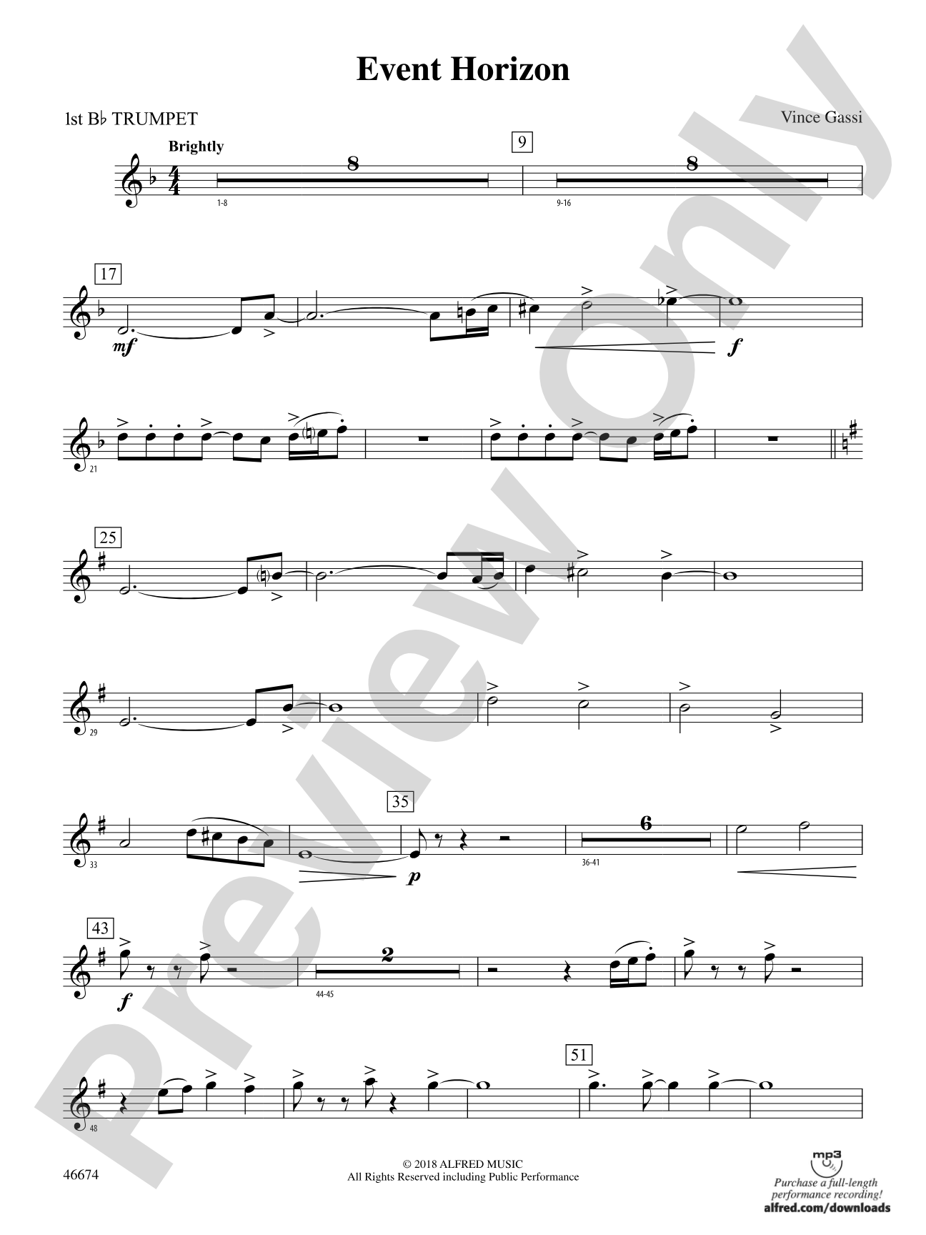 Event Horizon: 1st B-flat Trumpet
