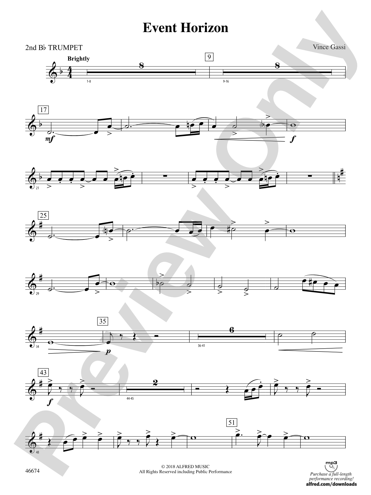 Event Horizon: 2nd B-flat Trumpet