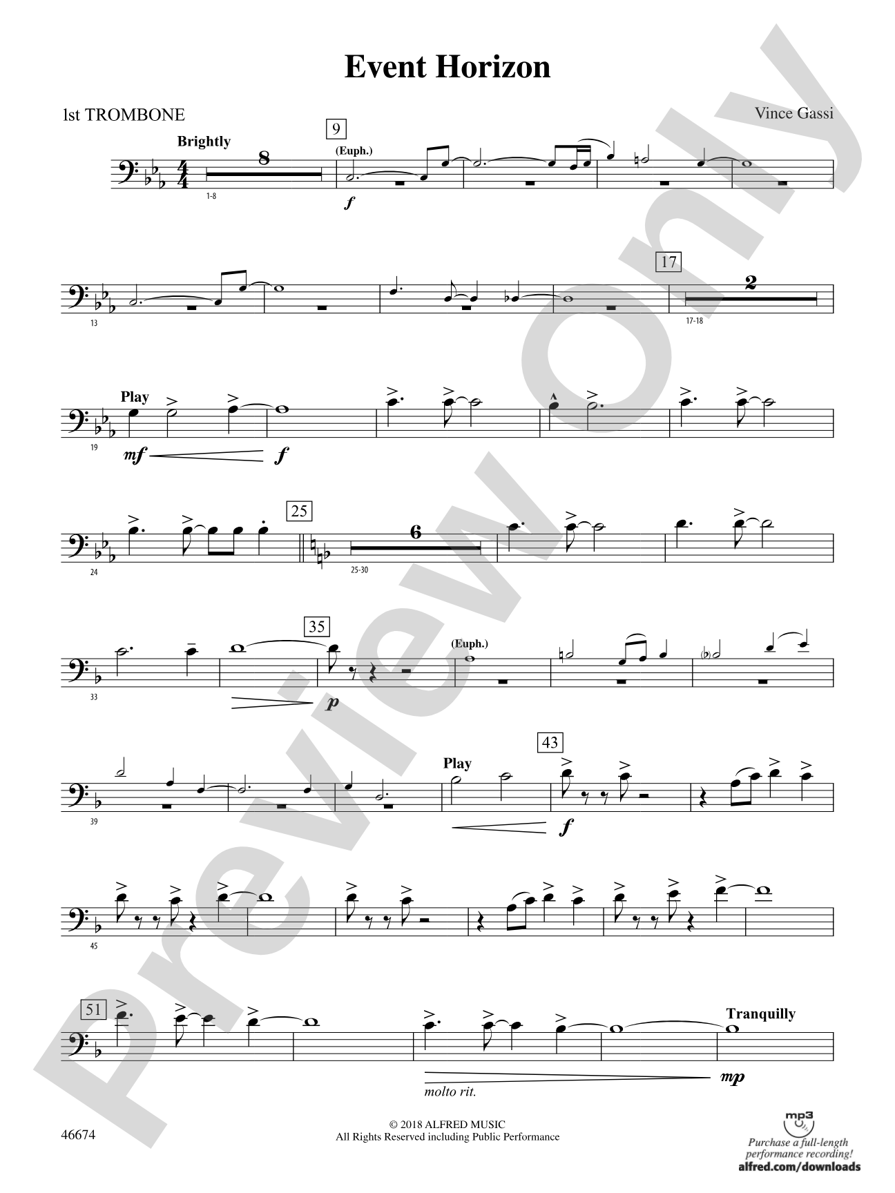 Event Horizon: 1st Trombone