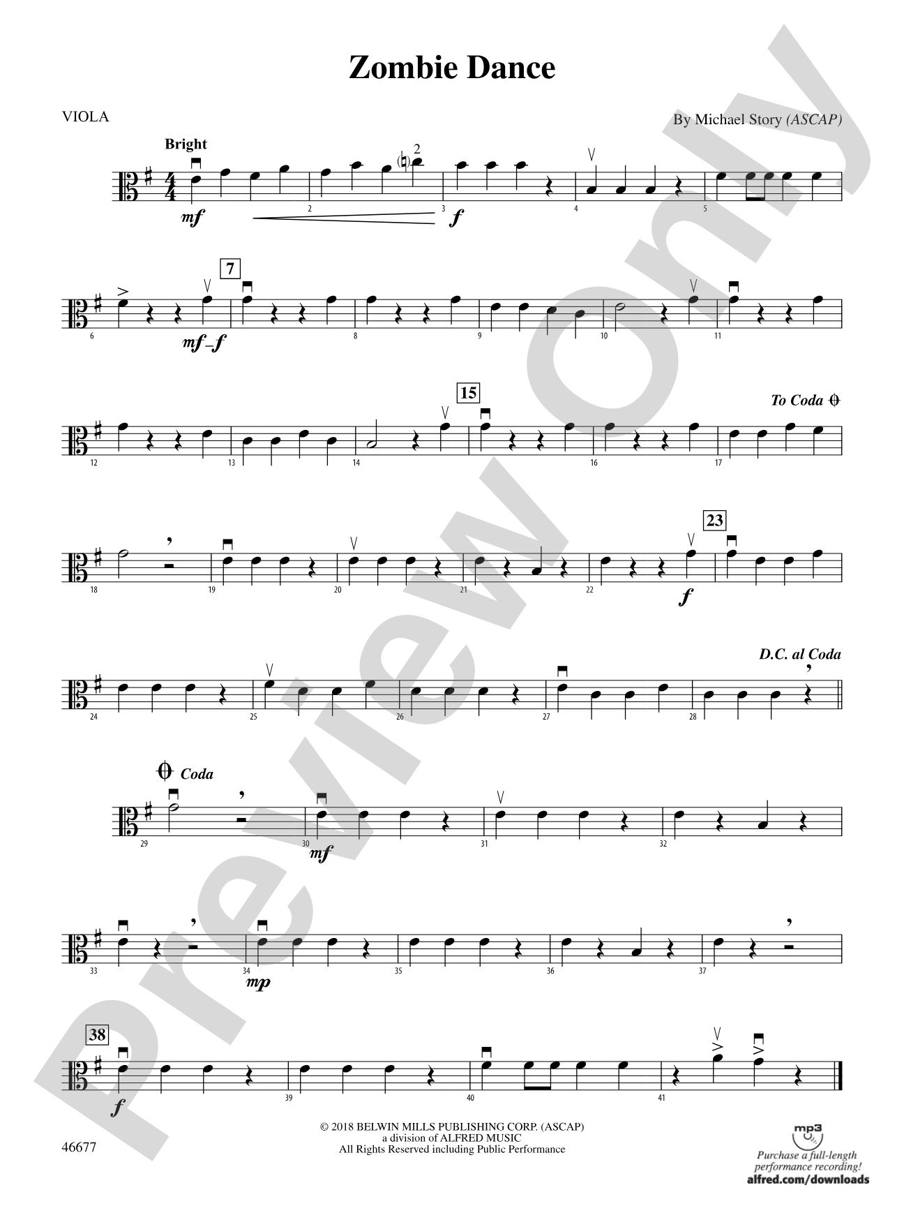 Zombie Dance: Viola