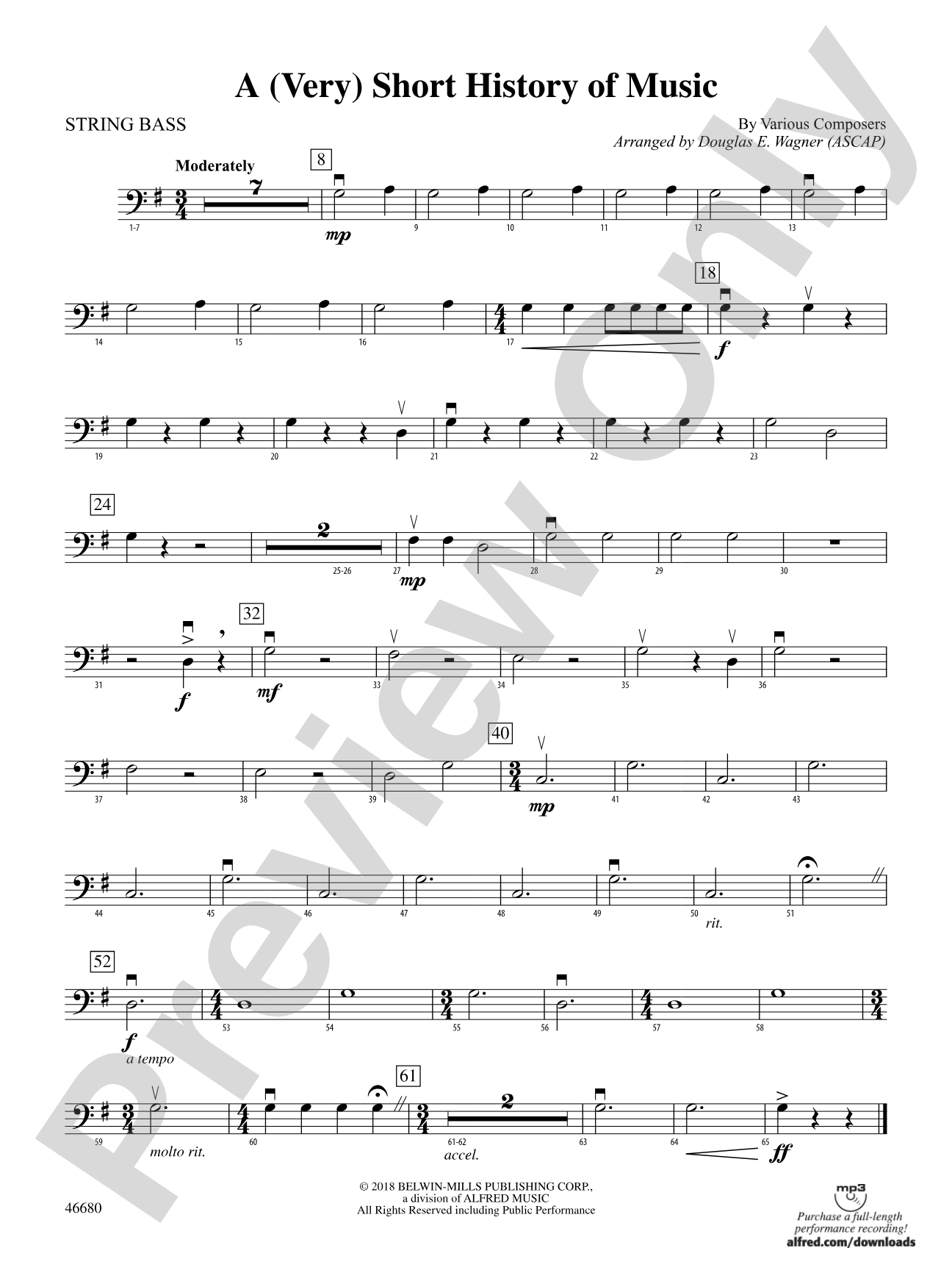 A (Very) Short History of Music: String Bass