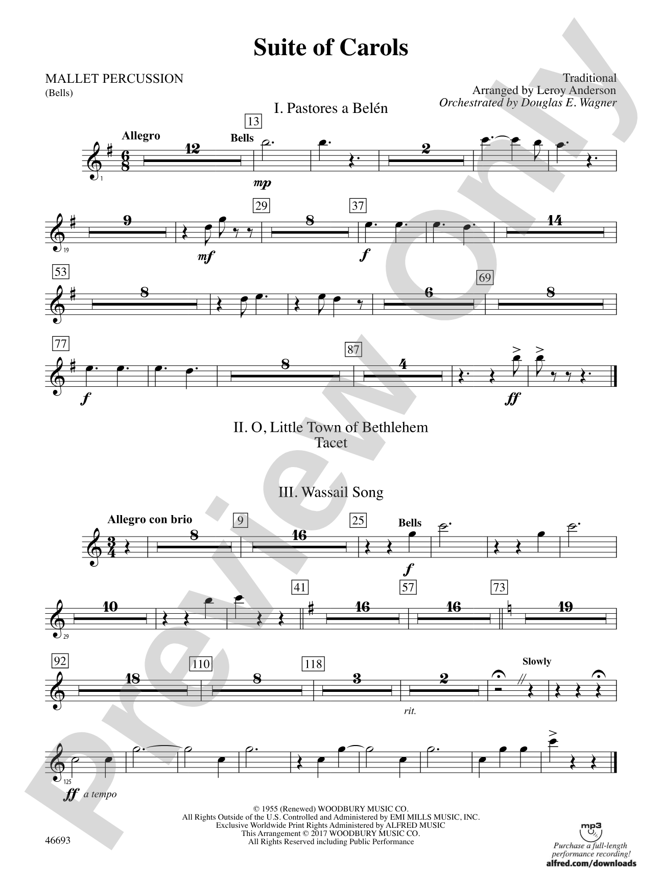 Suite of Carols: Mallets