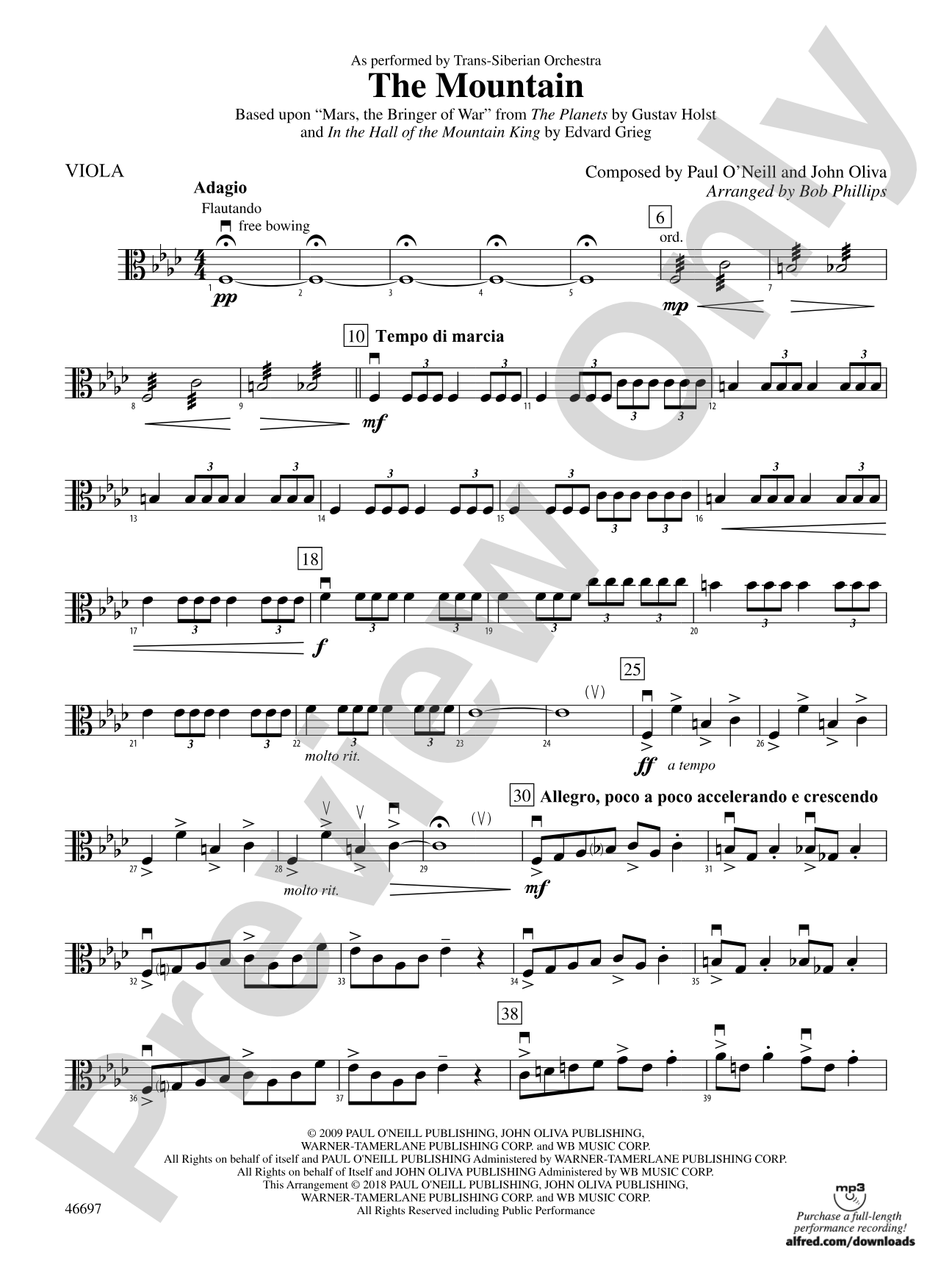 The Mountain: Viola