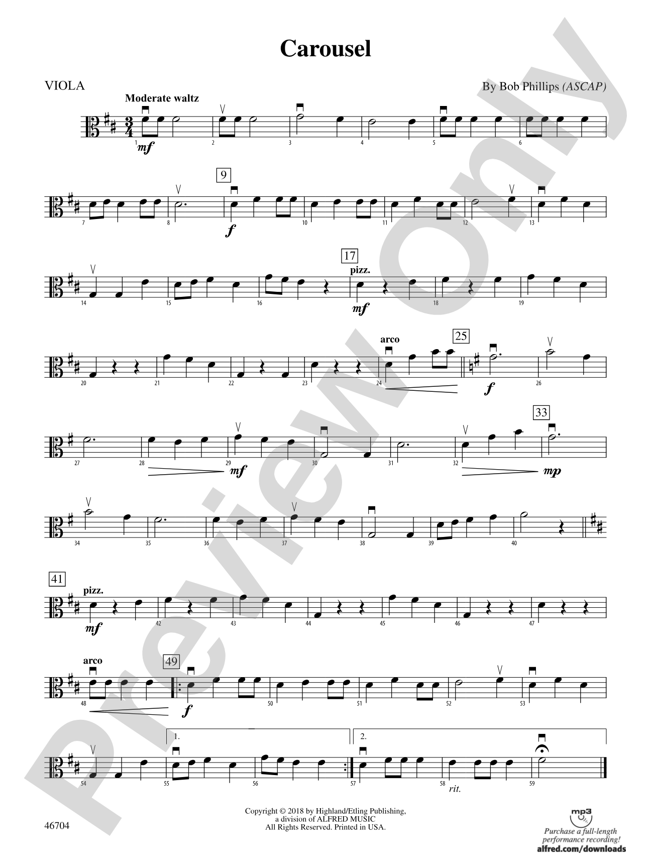 Carousel: Viola