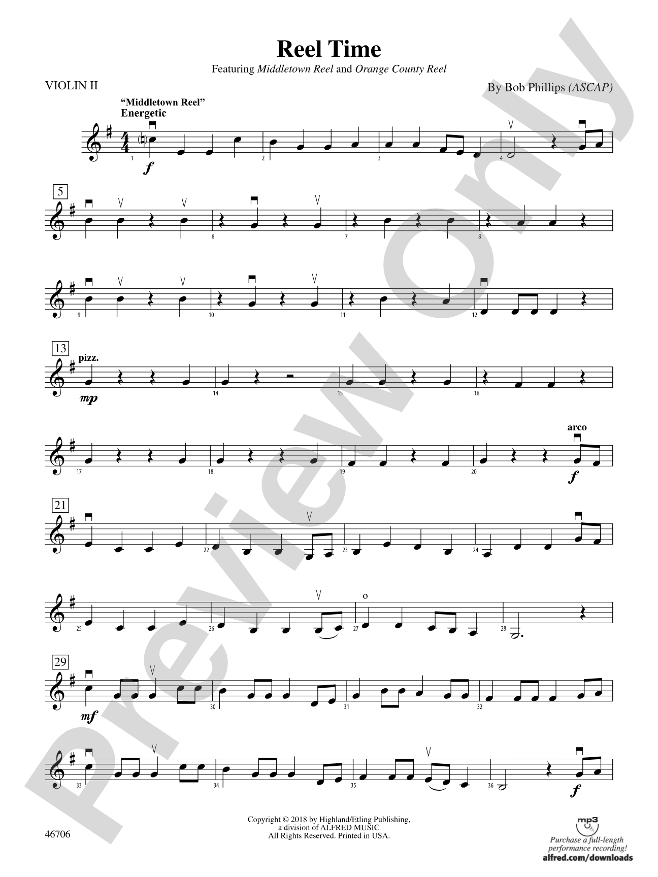Reel Time: 2nd Violin