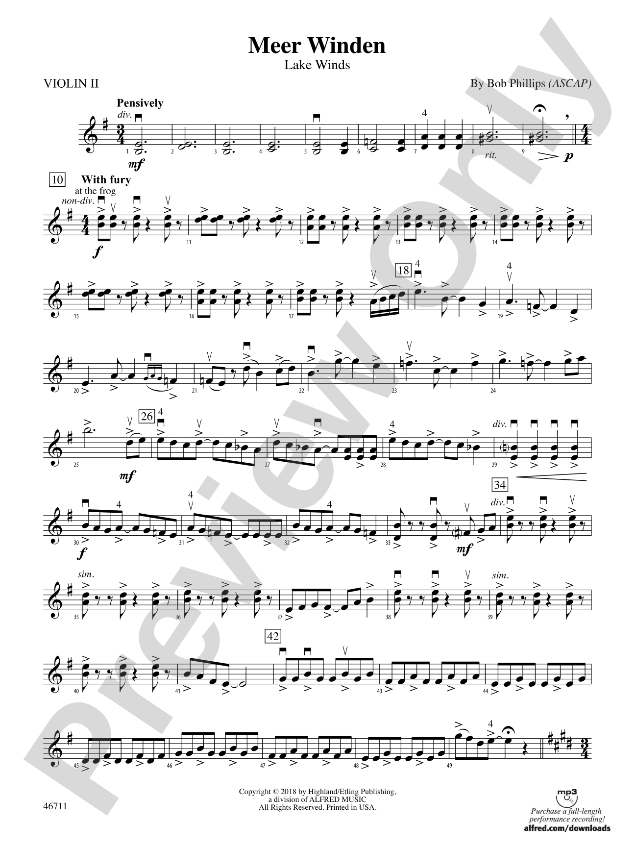Meer Winden: 2nd Violin
