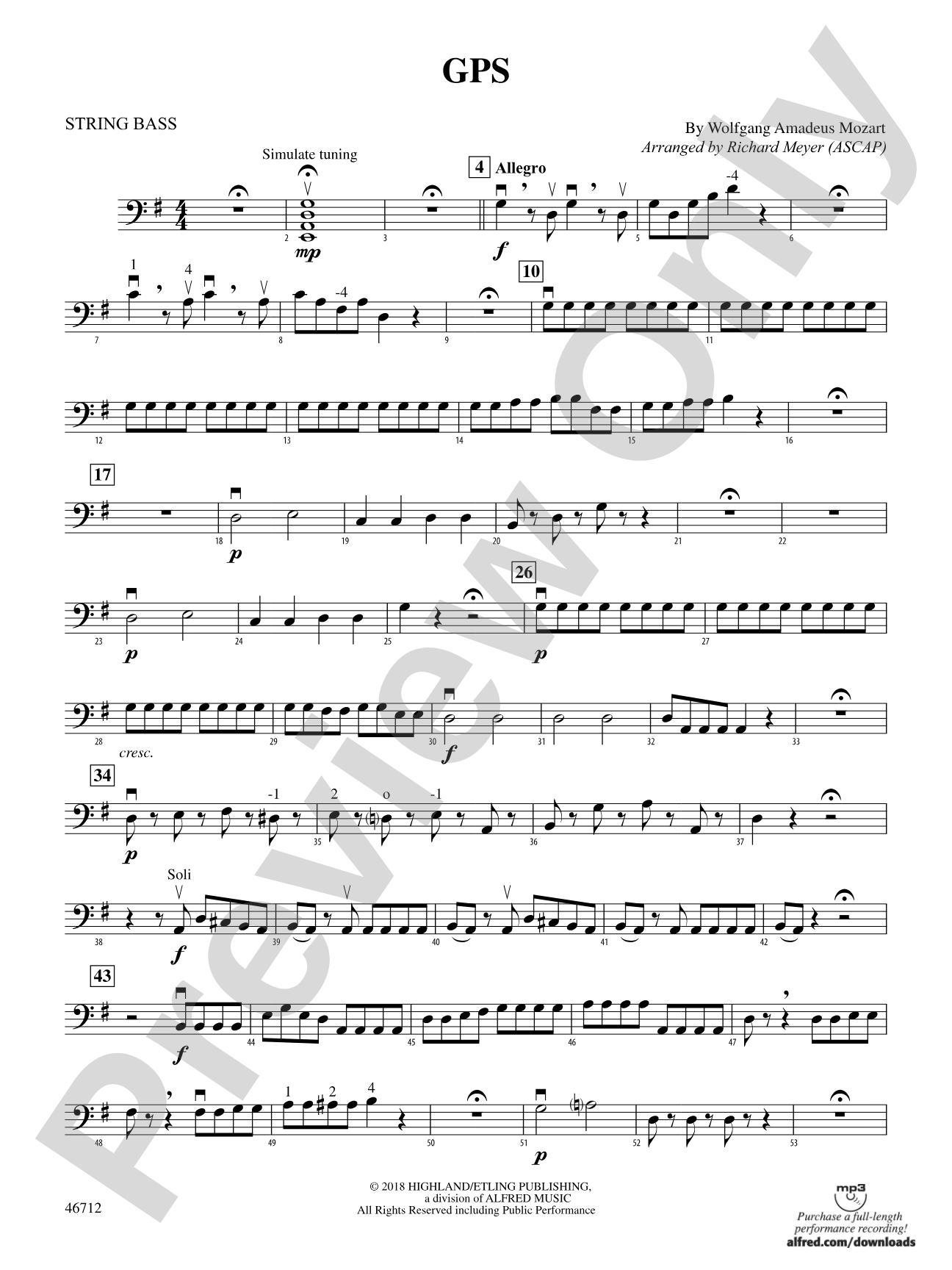 GPS: String Bass