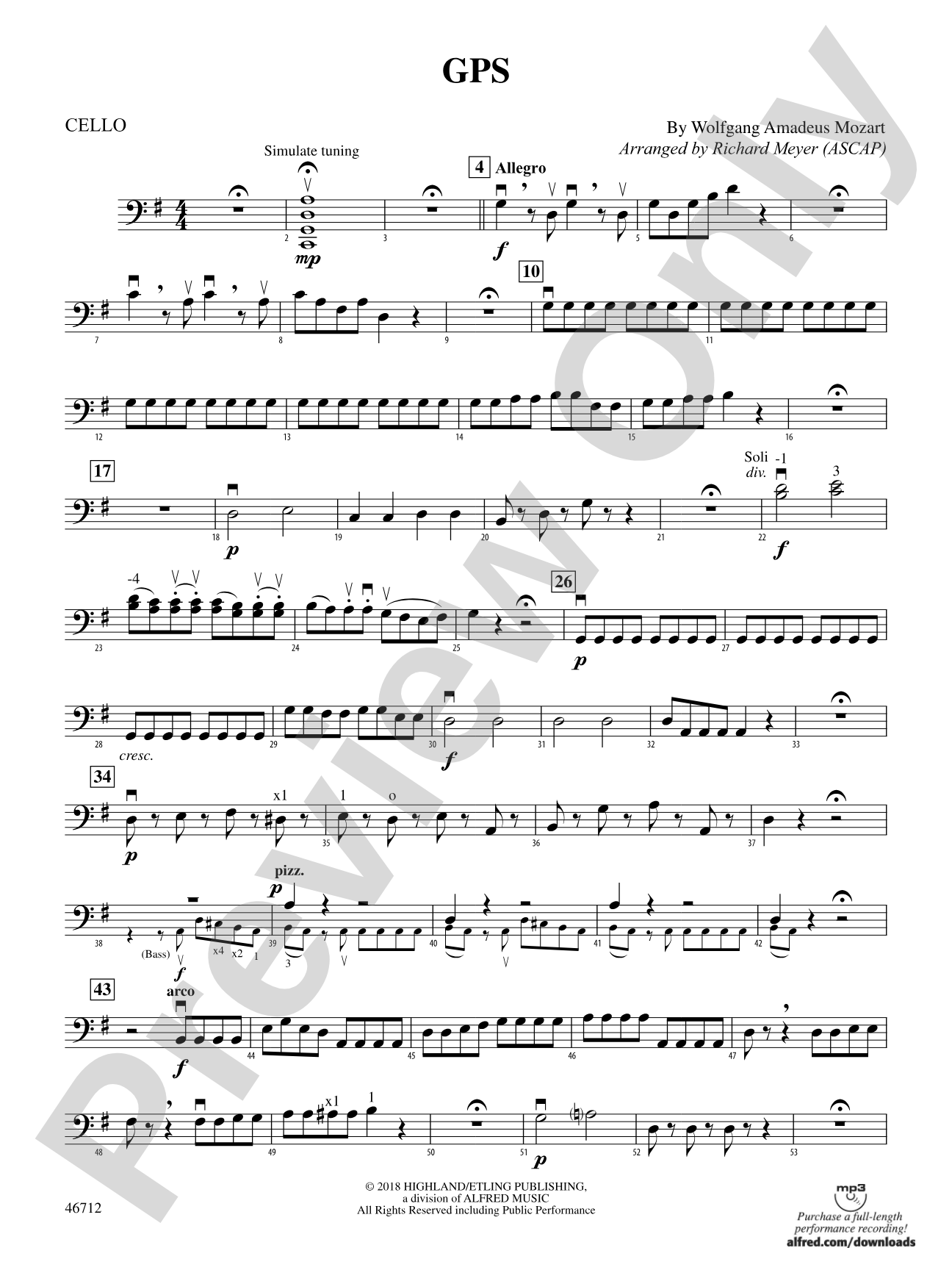 GPS: Cello