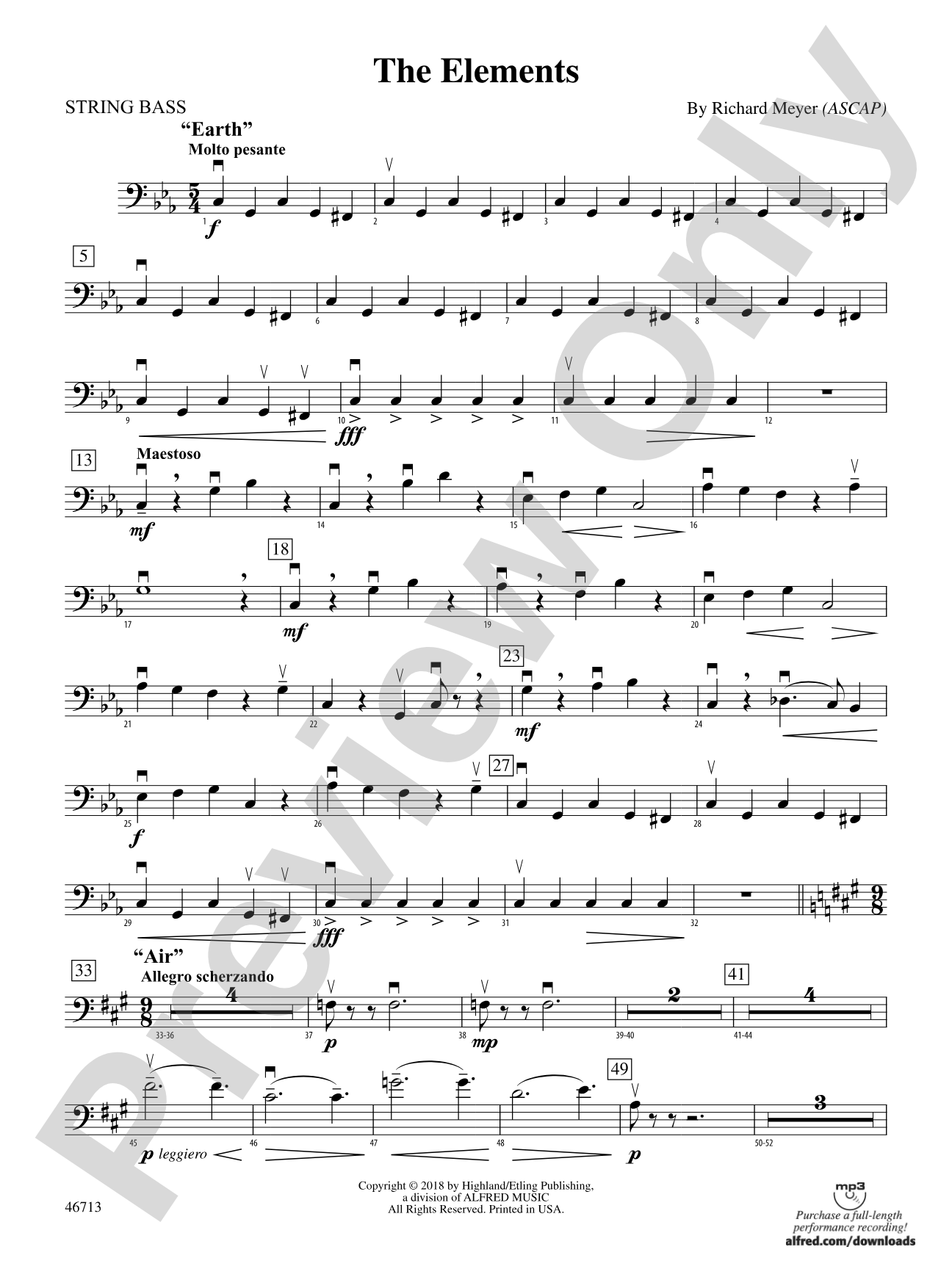 The Elements: String Bass