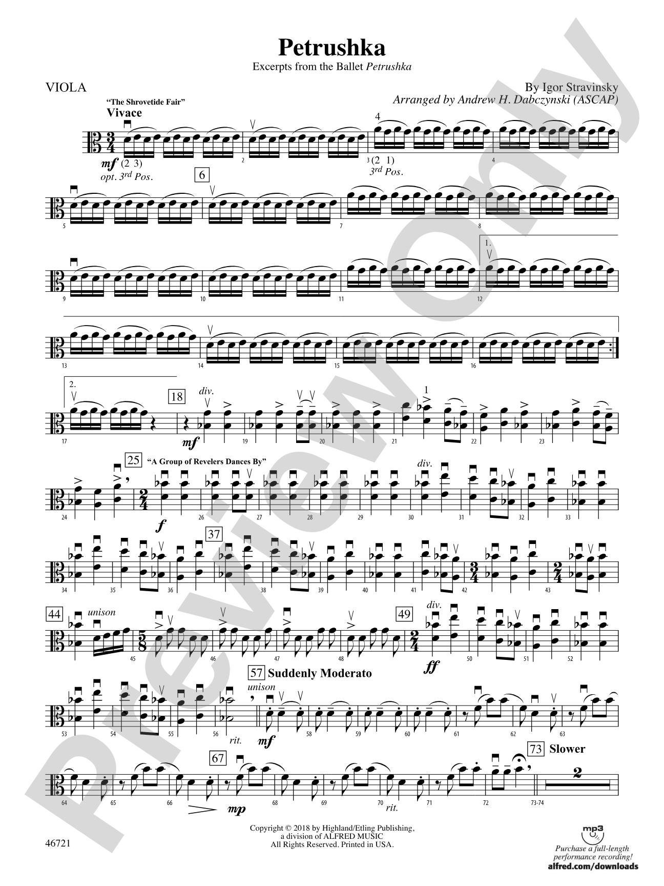Petrushka: Viola