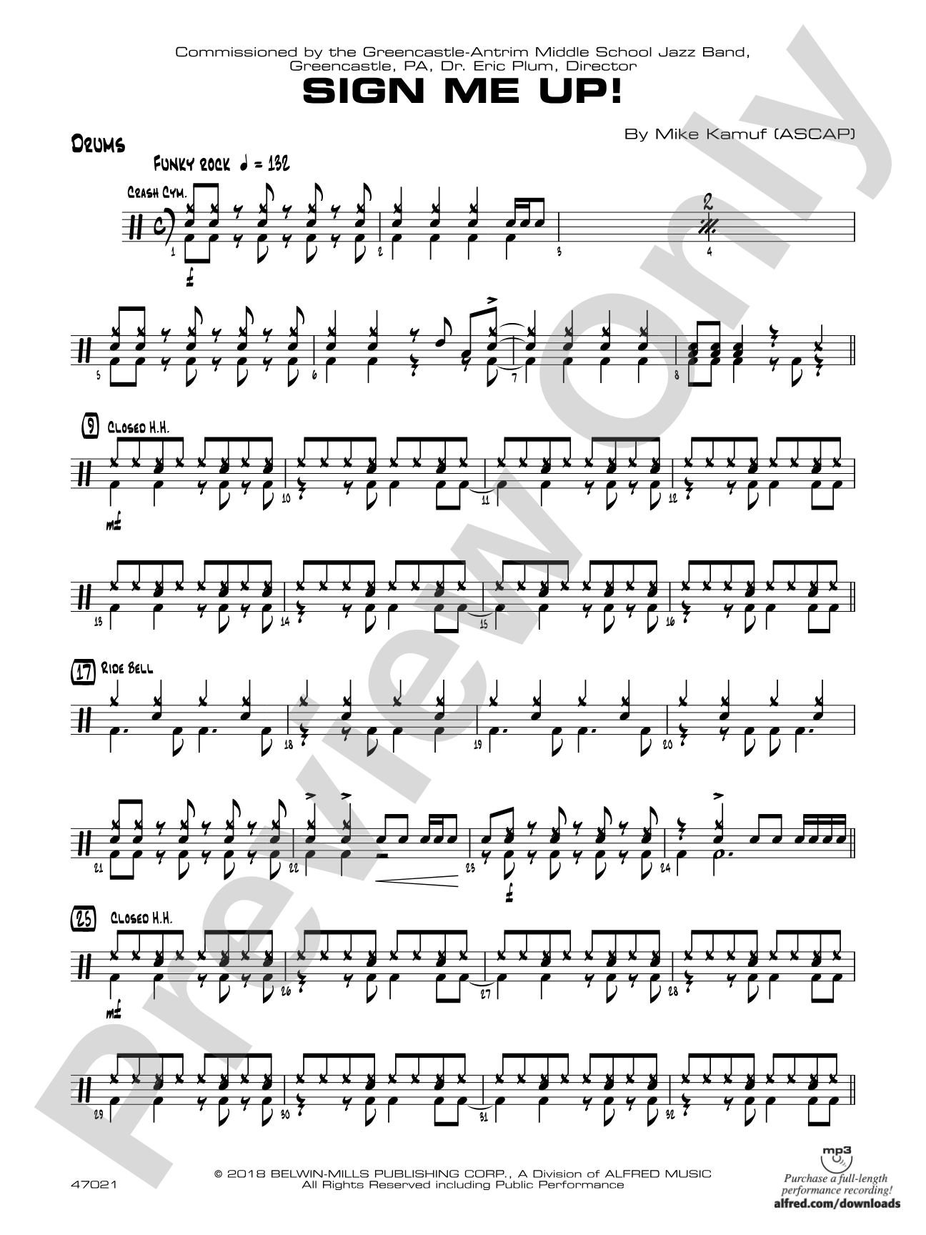 Sign Me Up!: Drums