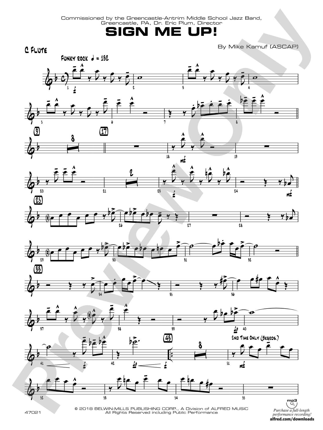 Sign Me Up!: Flute