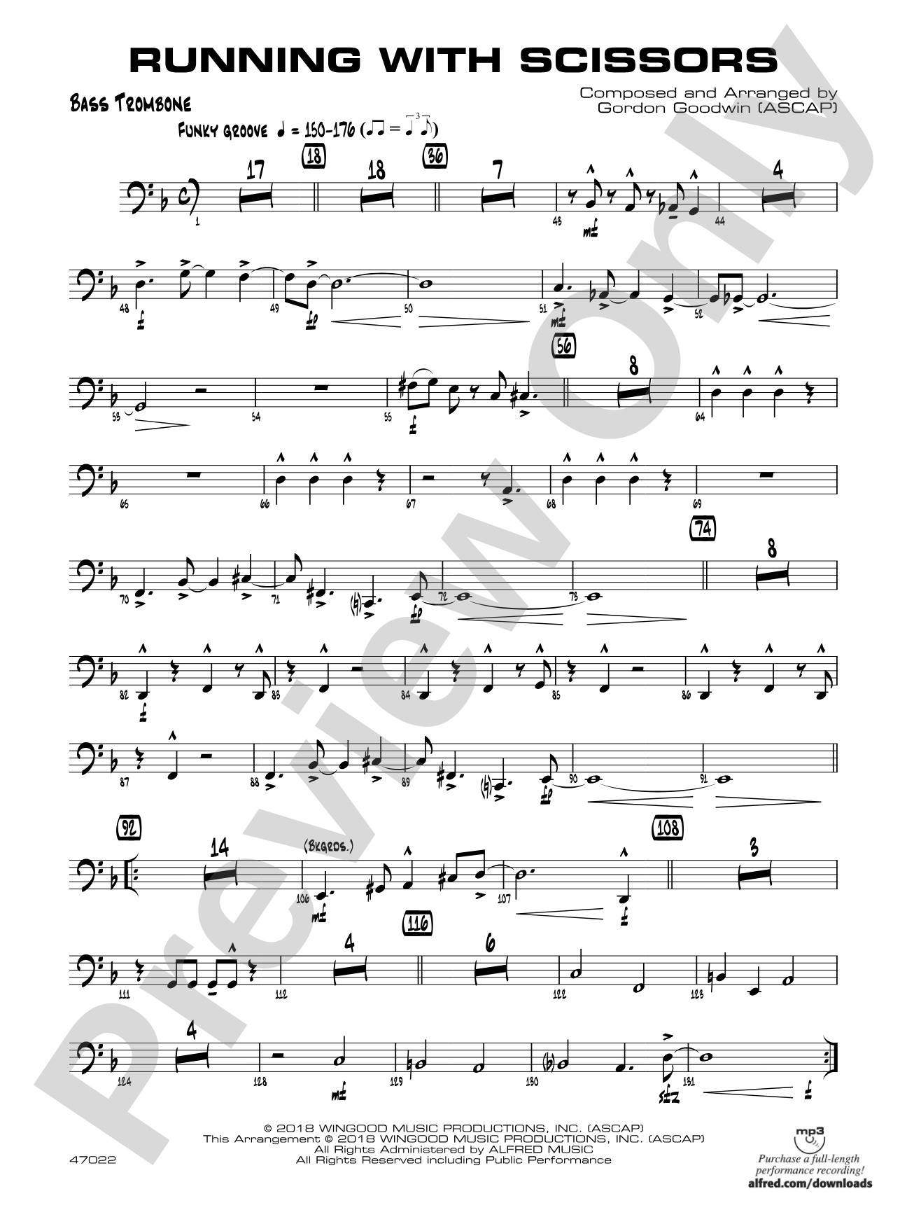 Running with Scissors: Bass Trombone