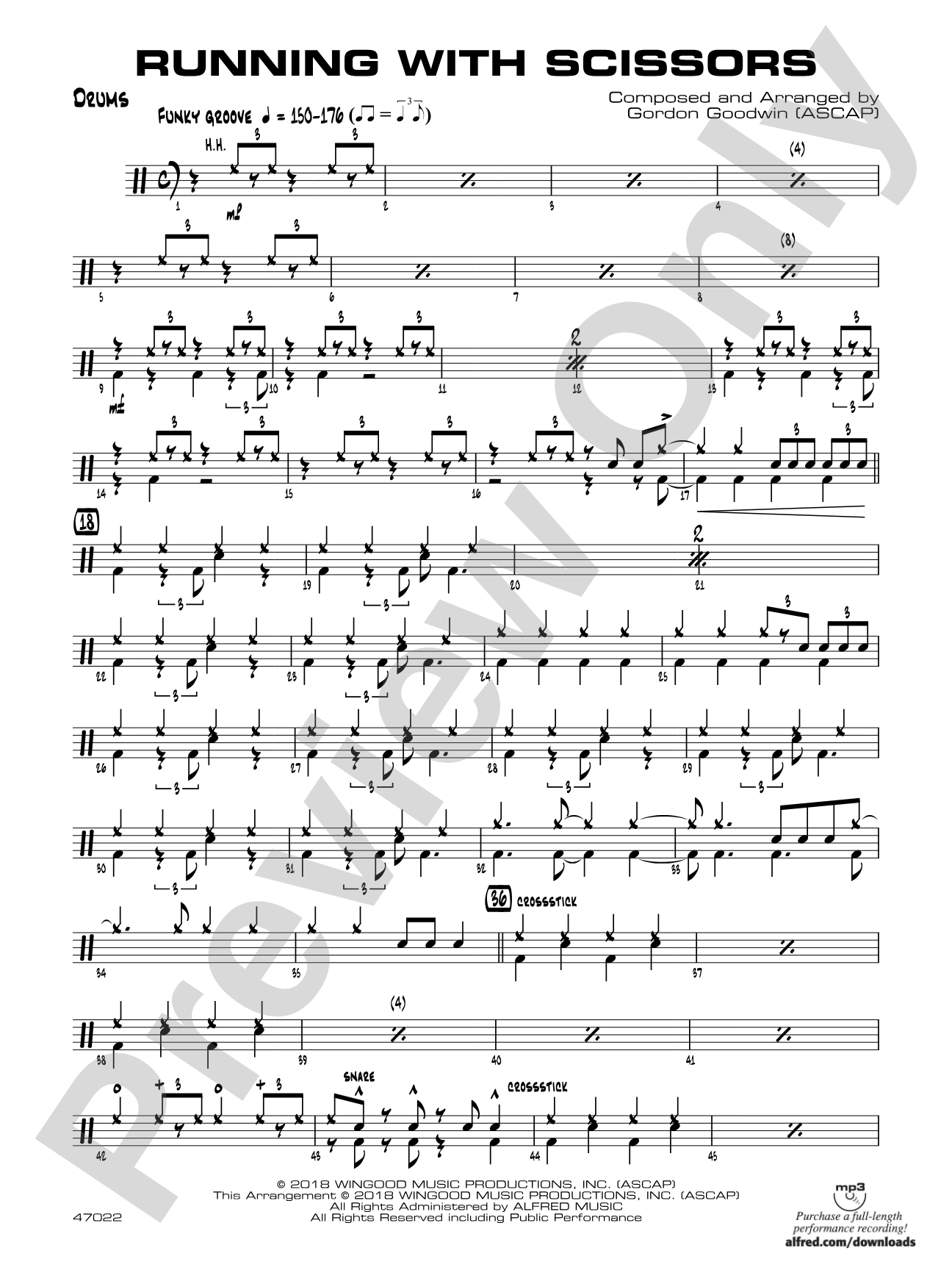 Running with Scissors: Drums