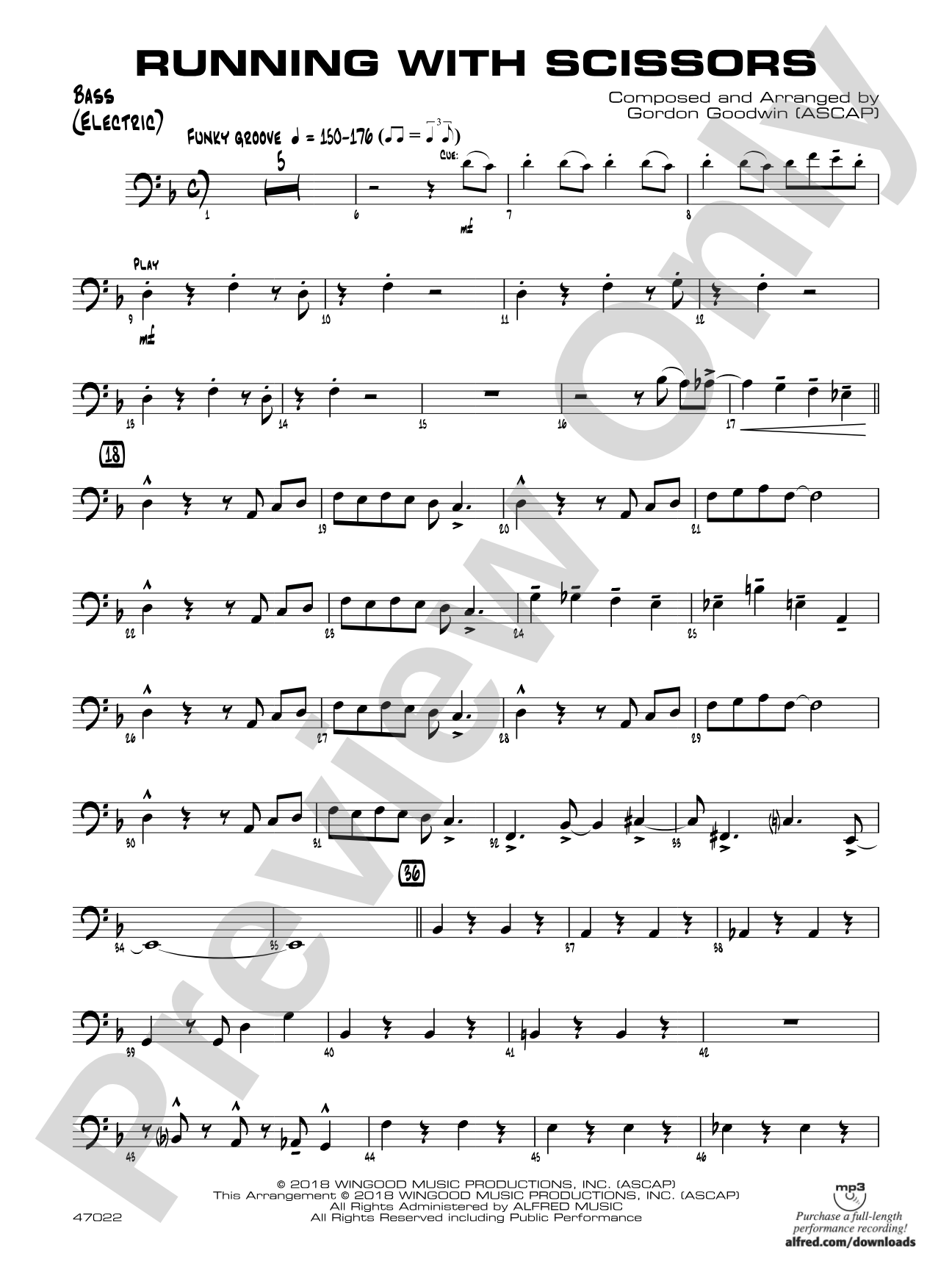 Running with Scissors: Electric Bass