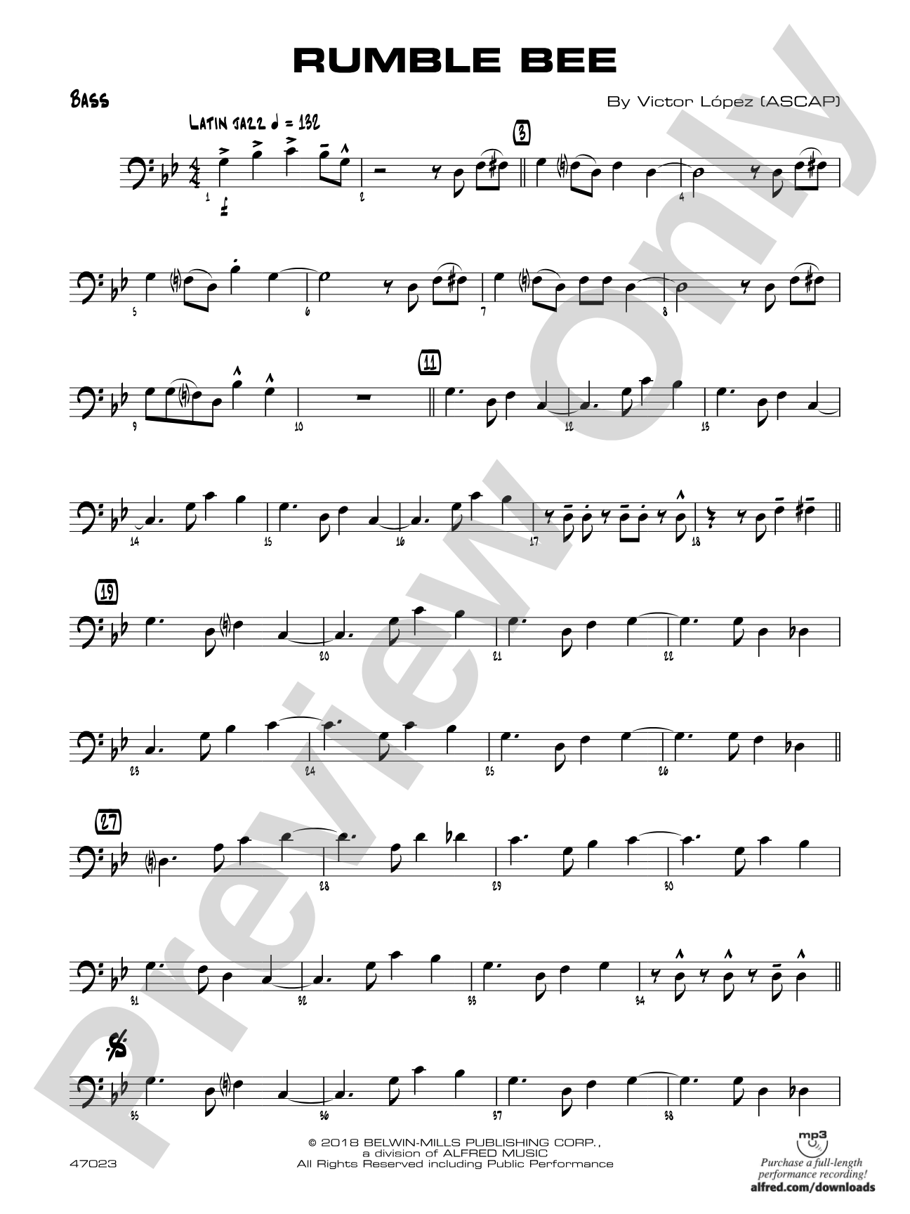 Rumble Bee: String Bass