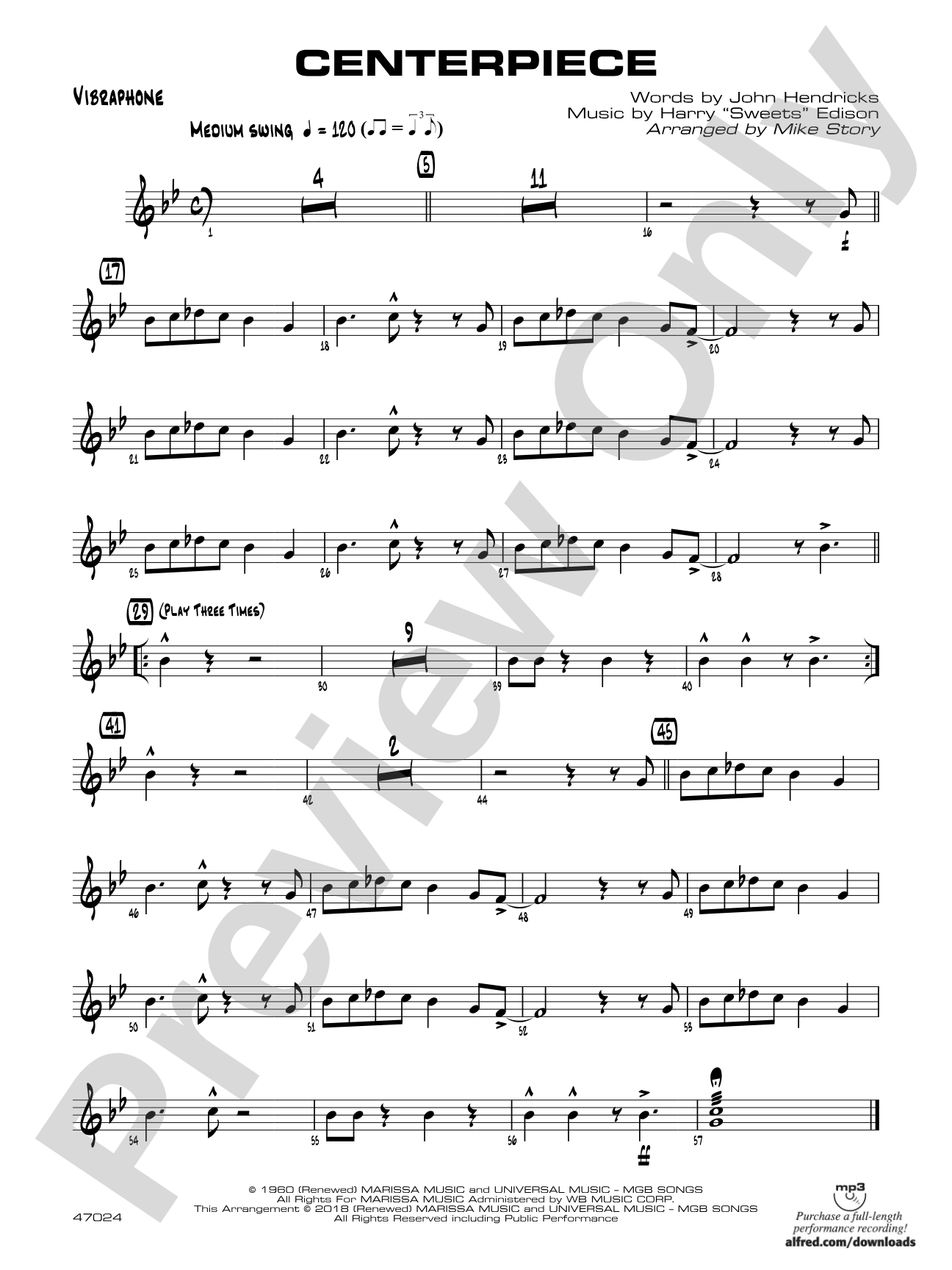 Centerpiece: Vibraphone