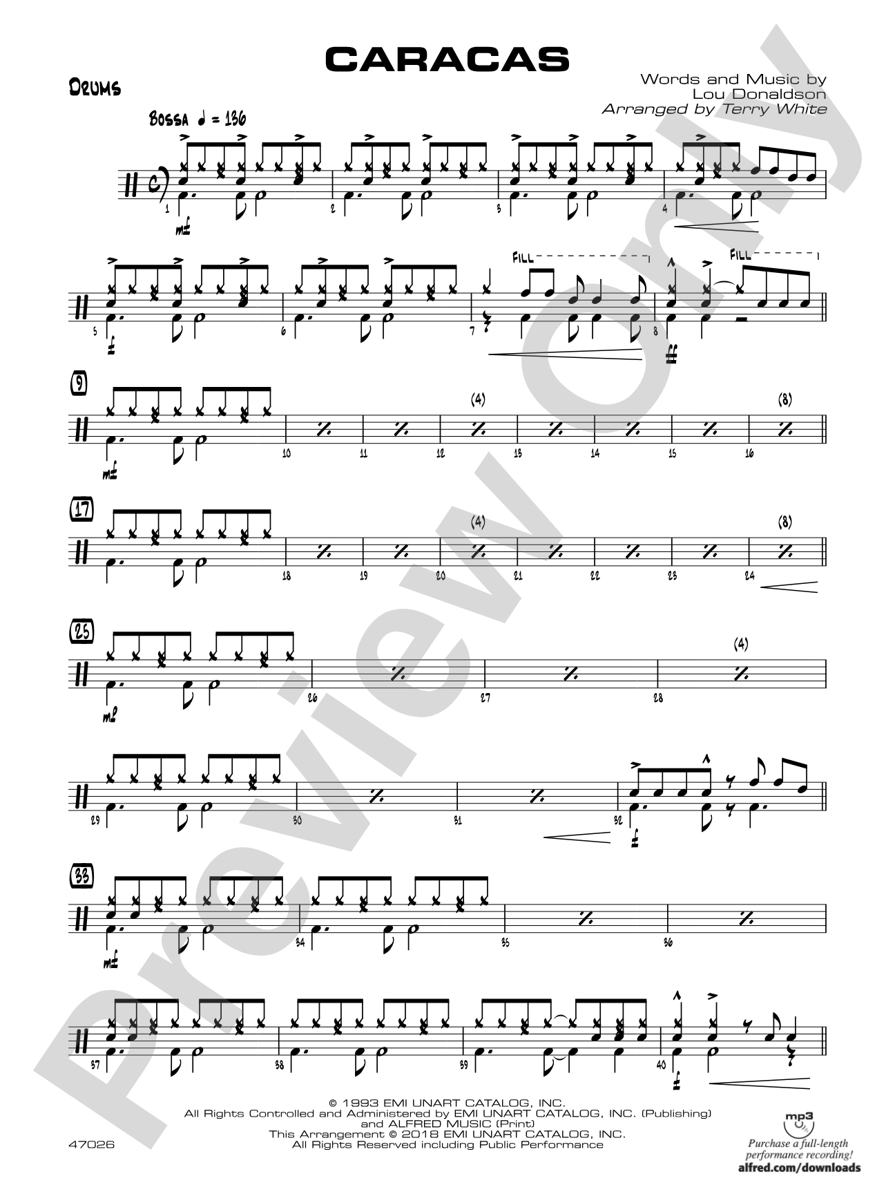Caracas: Drums