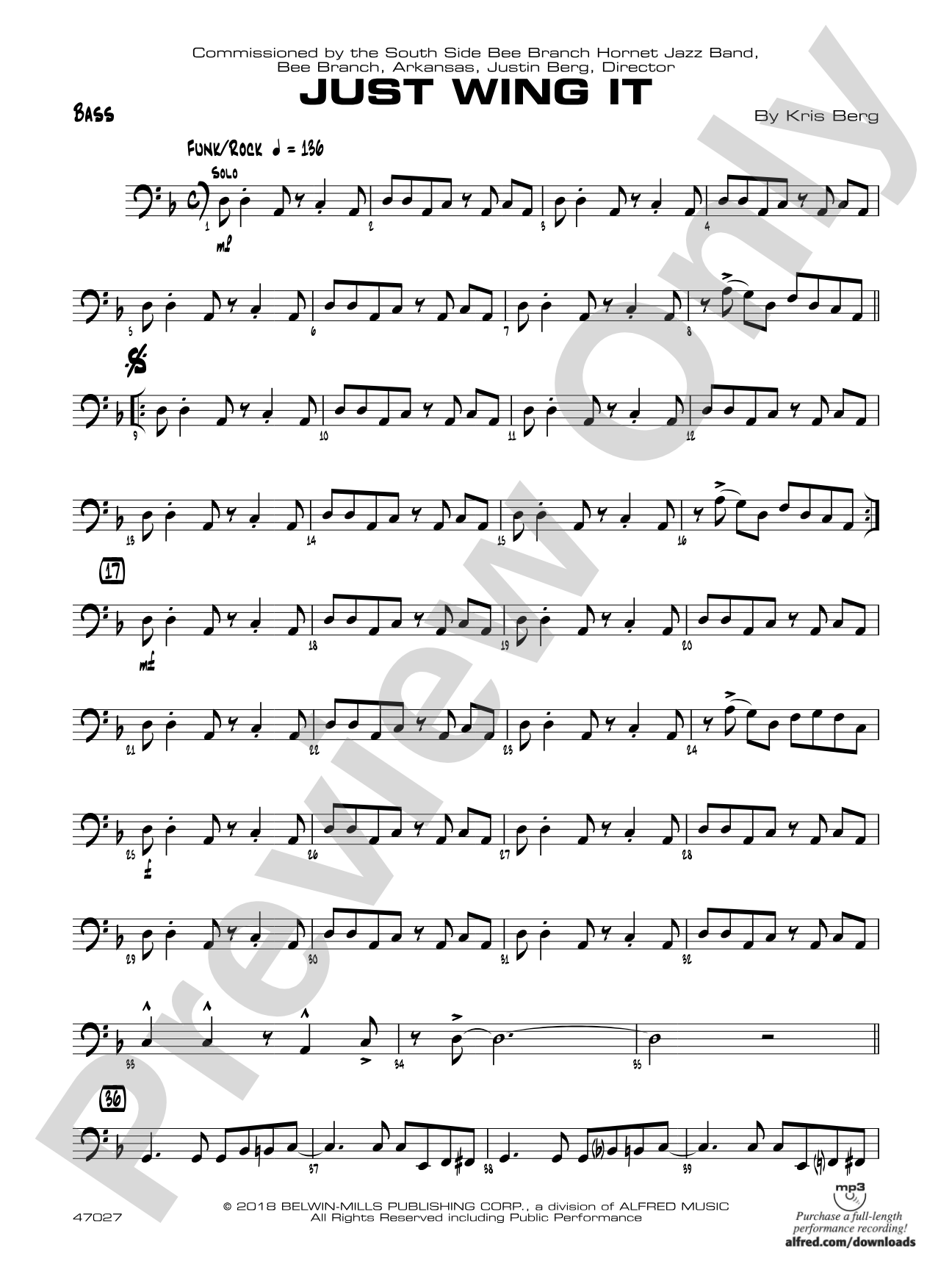 Just Wing It: String Bass