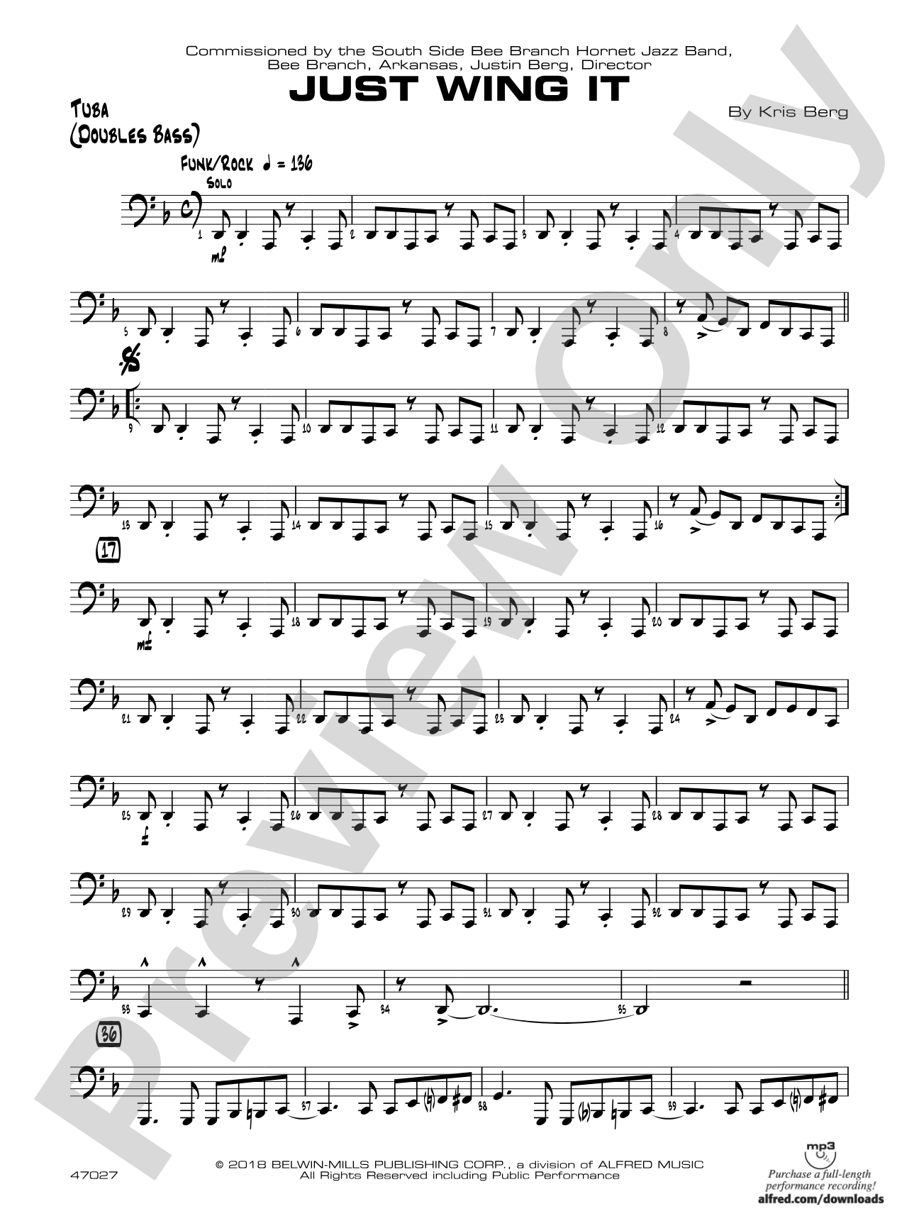 Just Wing It: Tuba