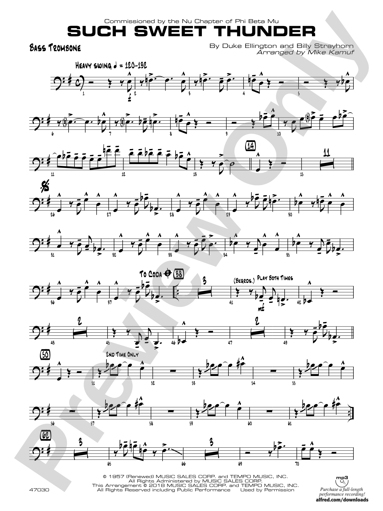 Such Sweet Thunder: Bass Trombone