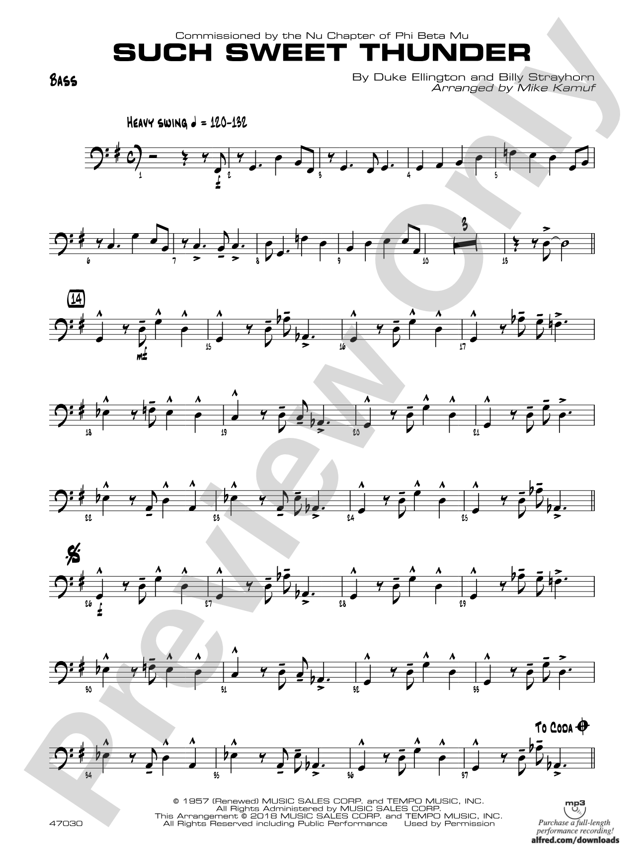 Such Sweet Thunder: String Bass