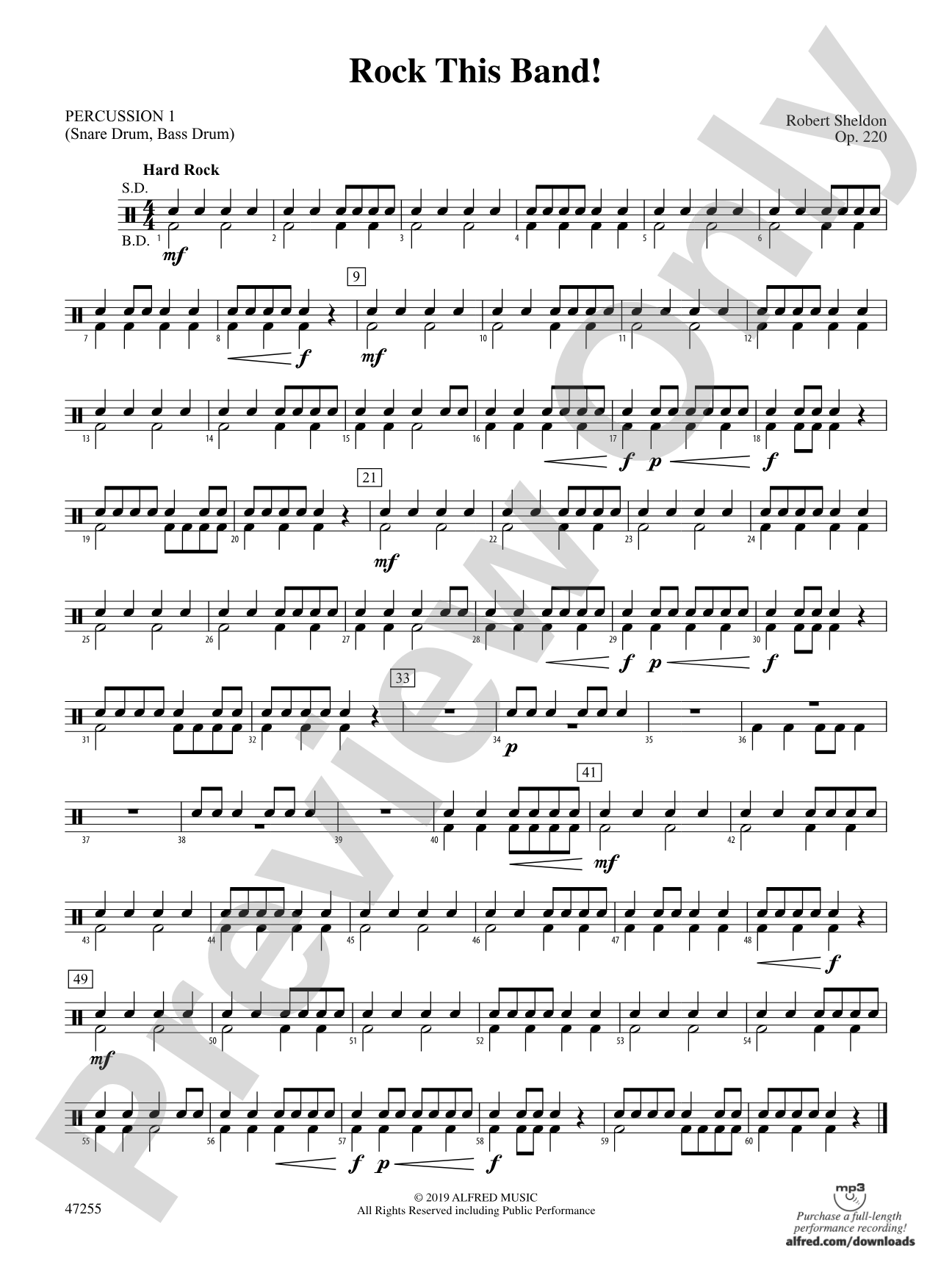 Rock This Band!: 1st Percussion