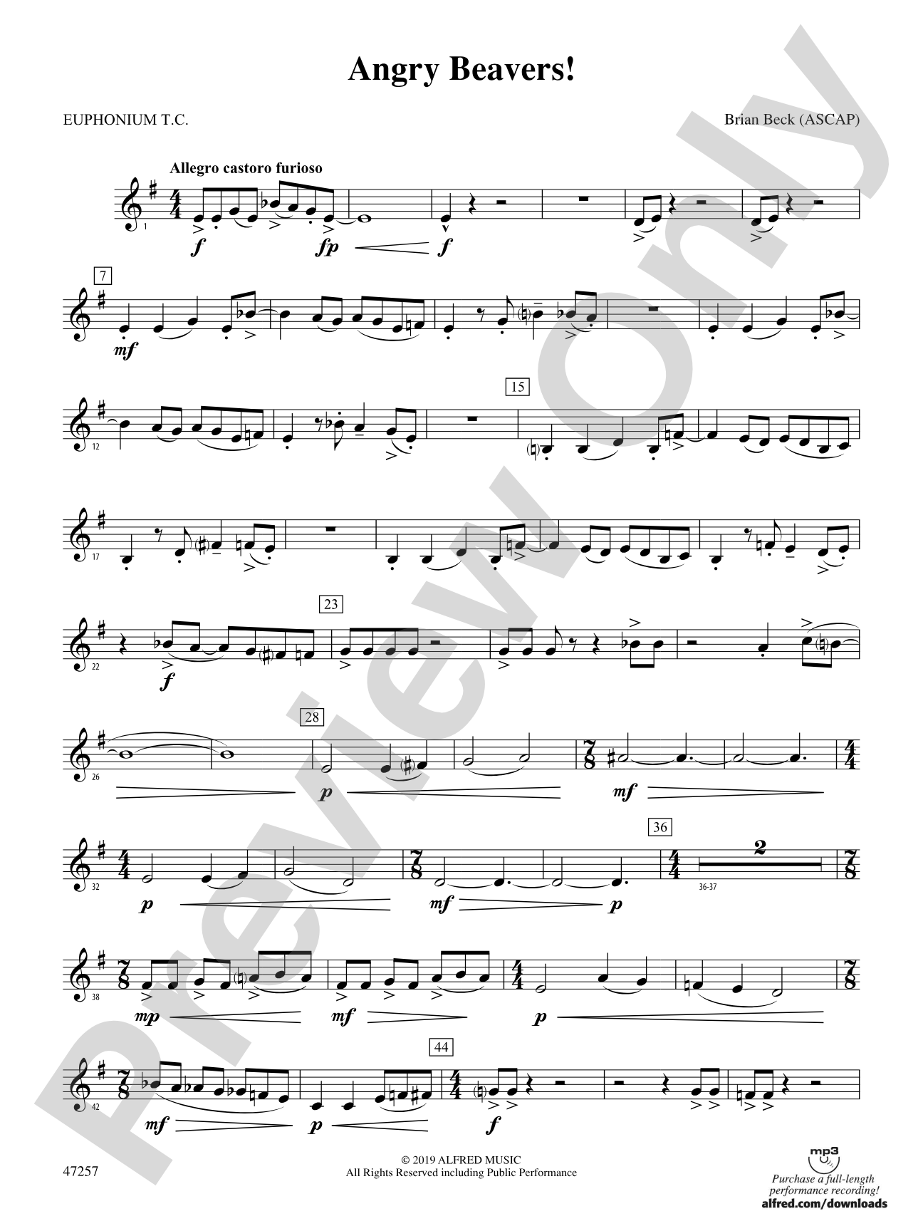 Angry Beavers!: Baritone T.C.