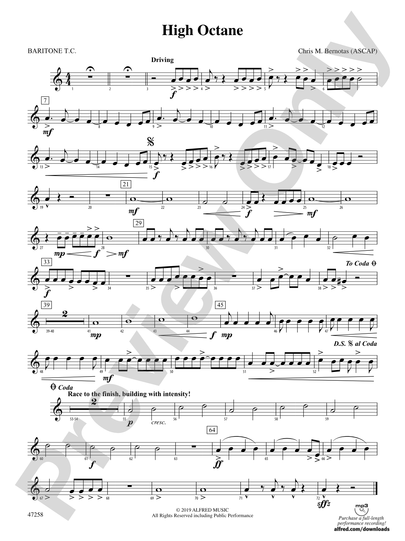 High Octane: Baritone T.C.
